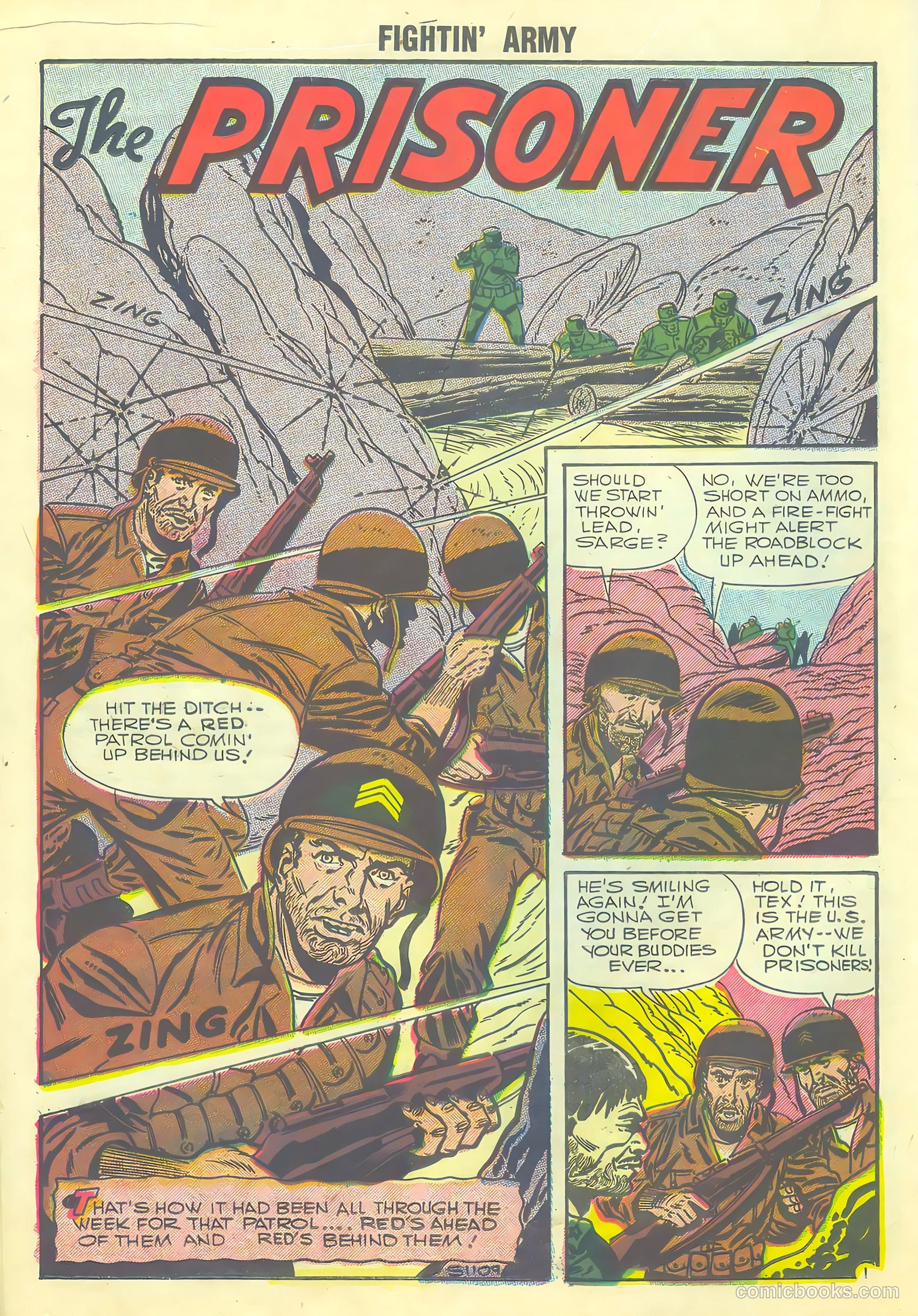 Fightin' Army #20 (1957) — page 18 of 36