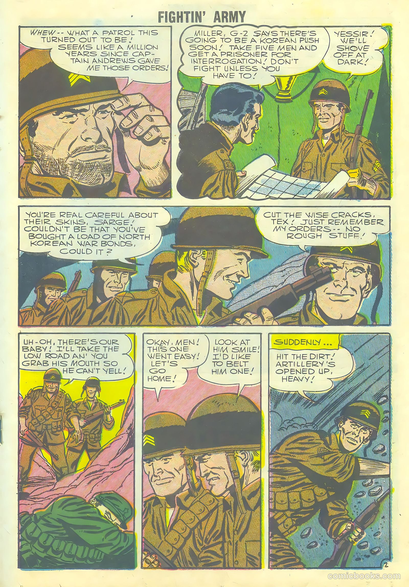 Fightin' Army #20 (1957) — page 19 of 36
