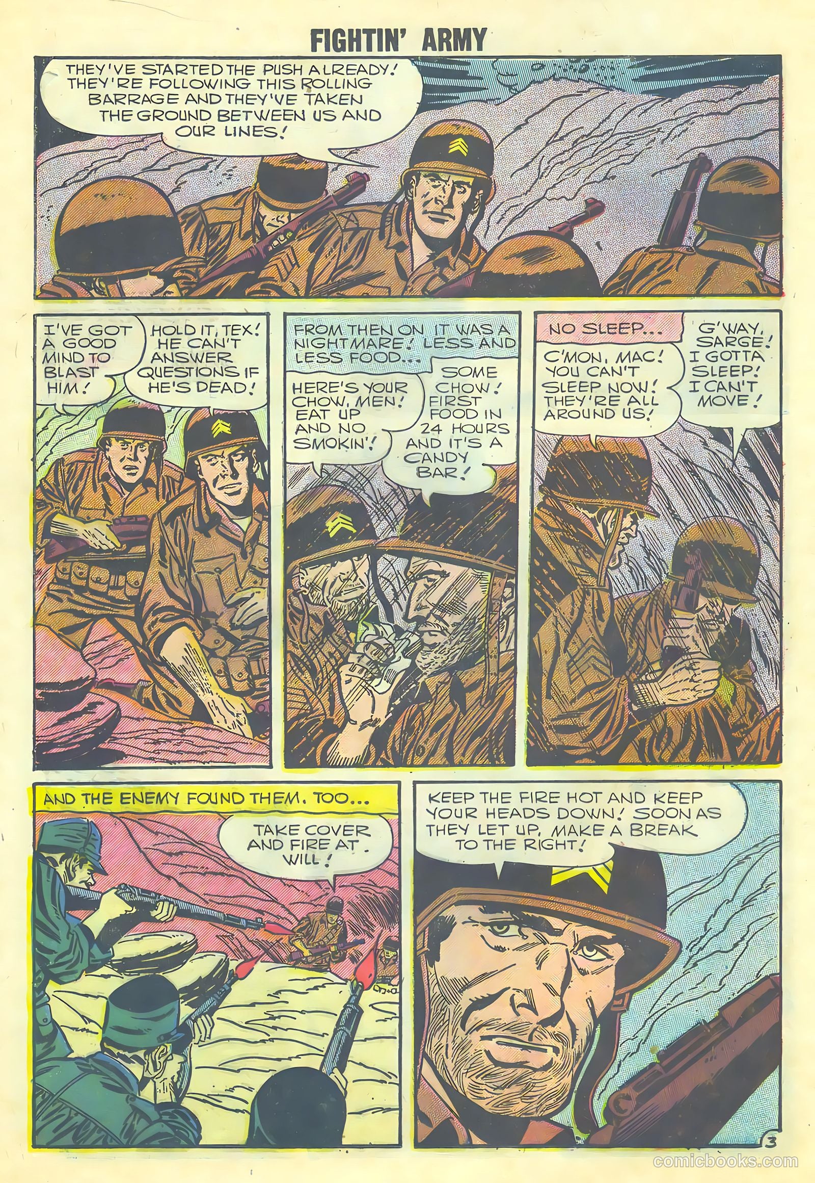Fightin' Army #20 (1957) — page 20 of 36