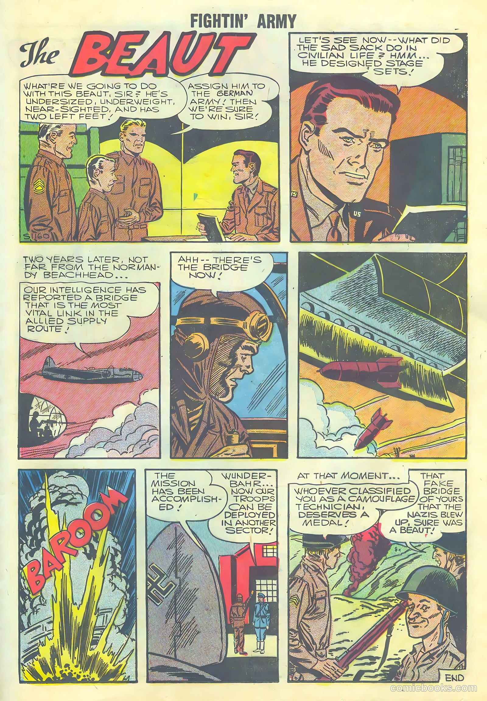 Fightin' Army #20 (1957) — page 25 of 36