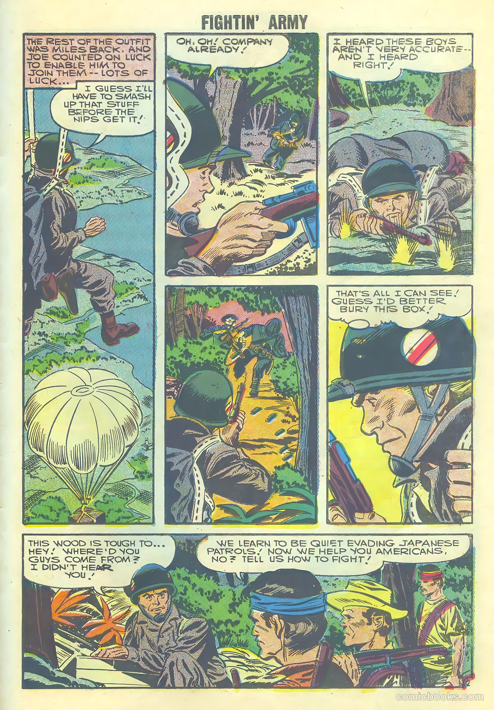 Fightin' Army #20 (1957) — page 27 of 36