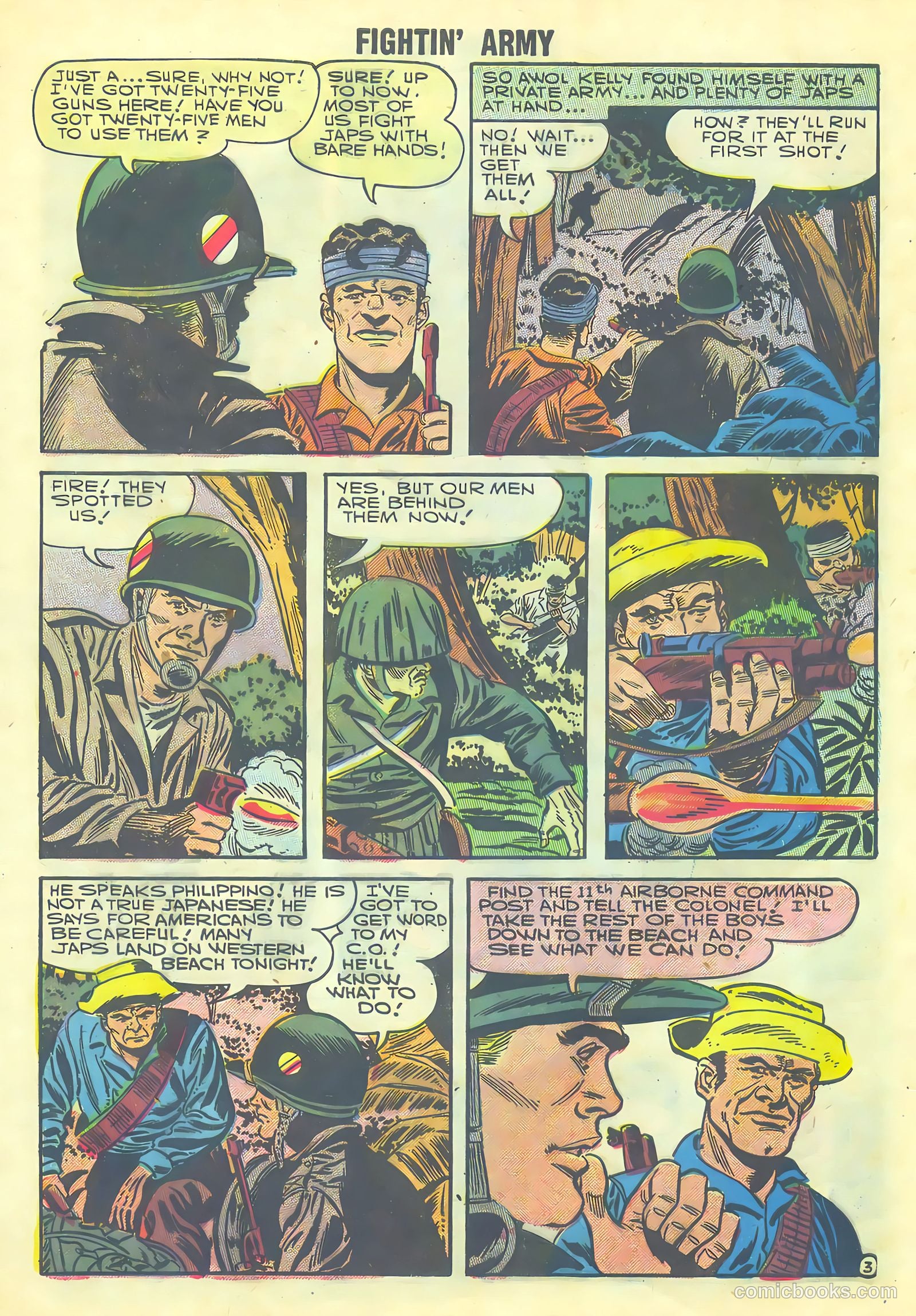 Fightin' Army #20 (1957) — page 28 of 36