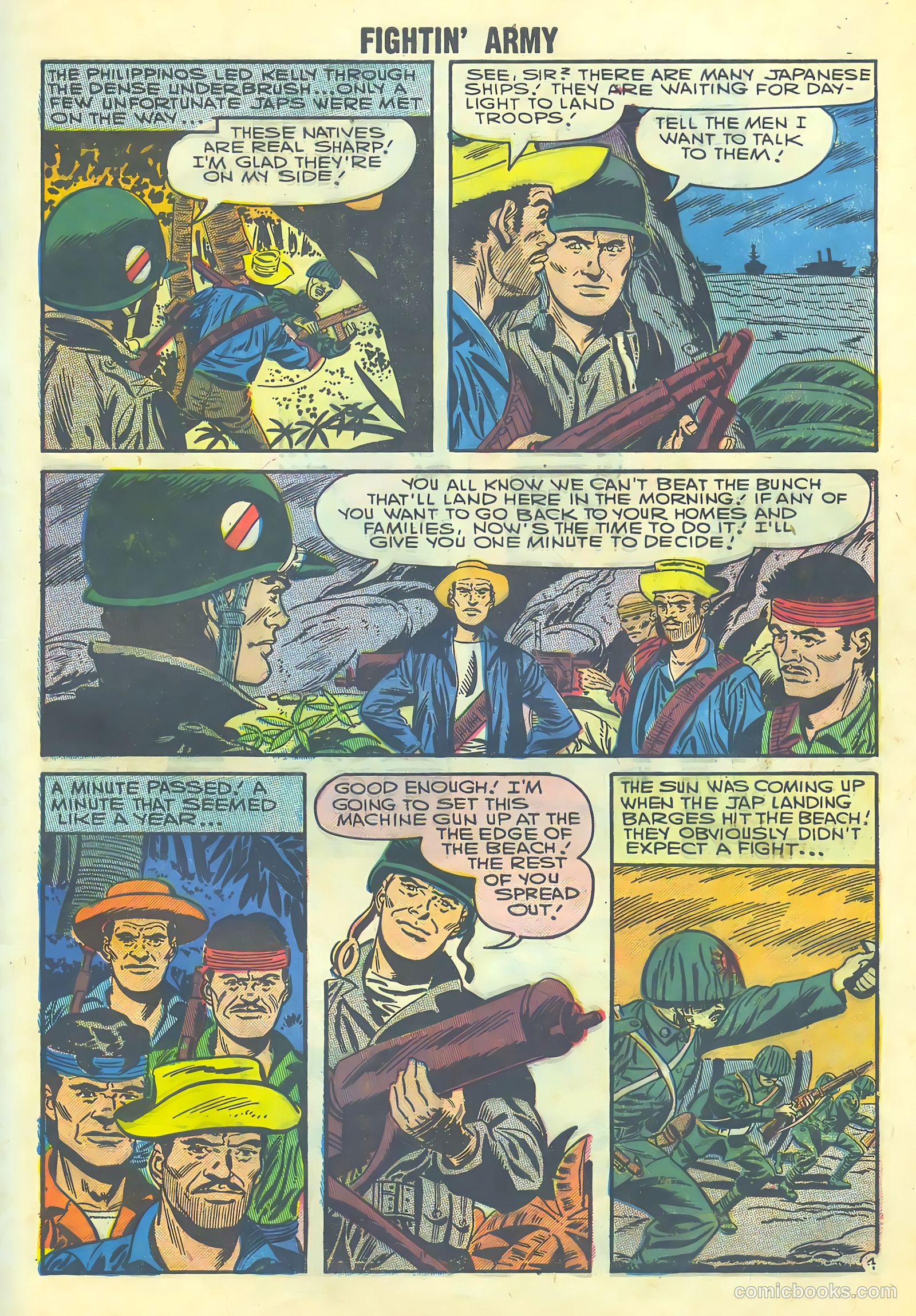 Fightin' Army #20 (1957) — page 29 of 36