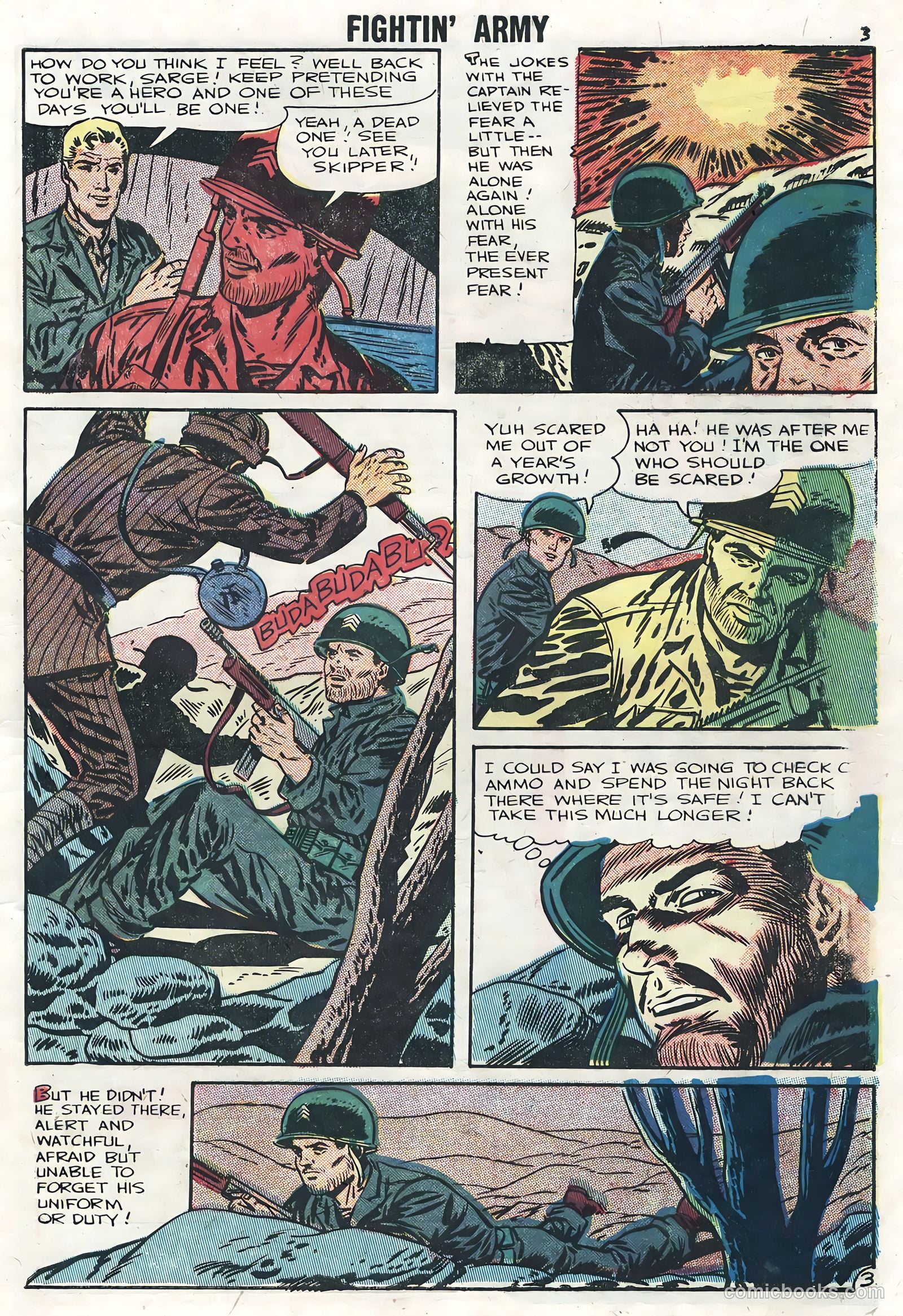 Fightin' Army #21 (1957) — page 5 of 36