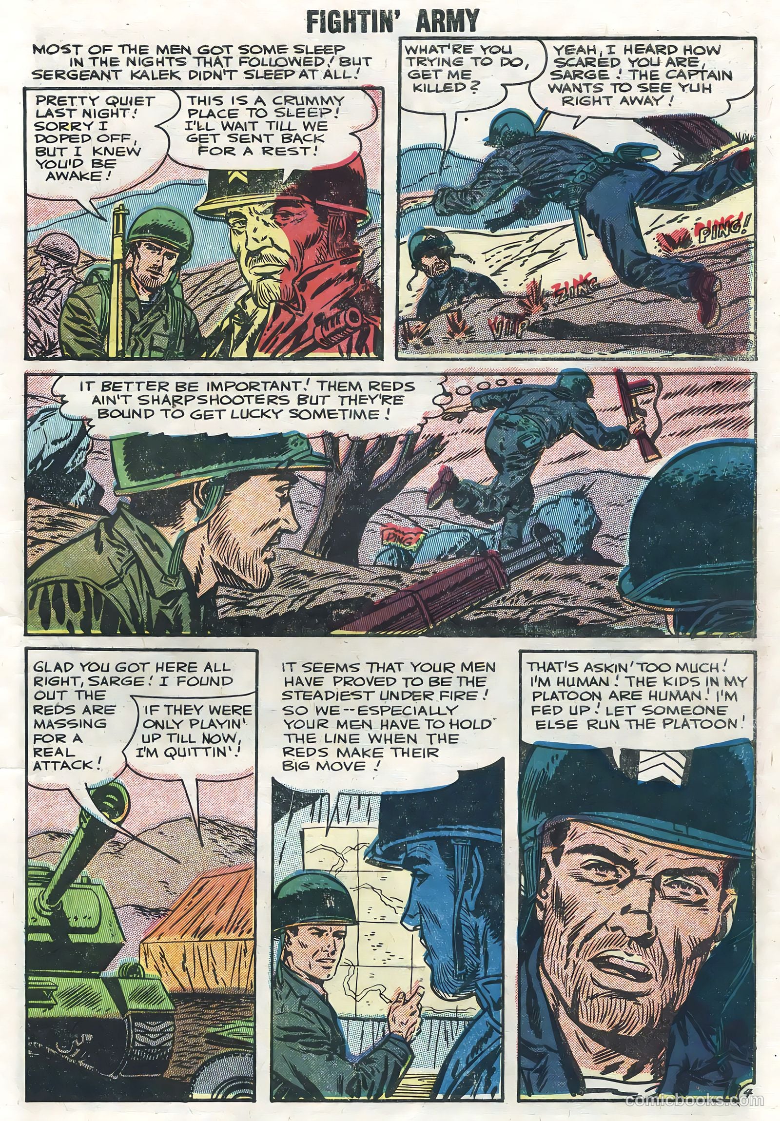 Fightin' Army #21 (1957) — page 7 of 36