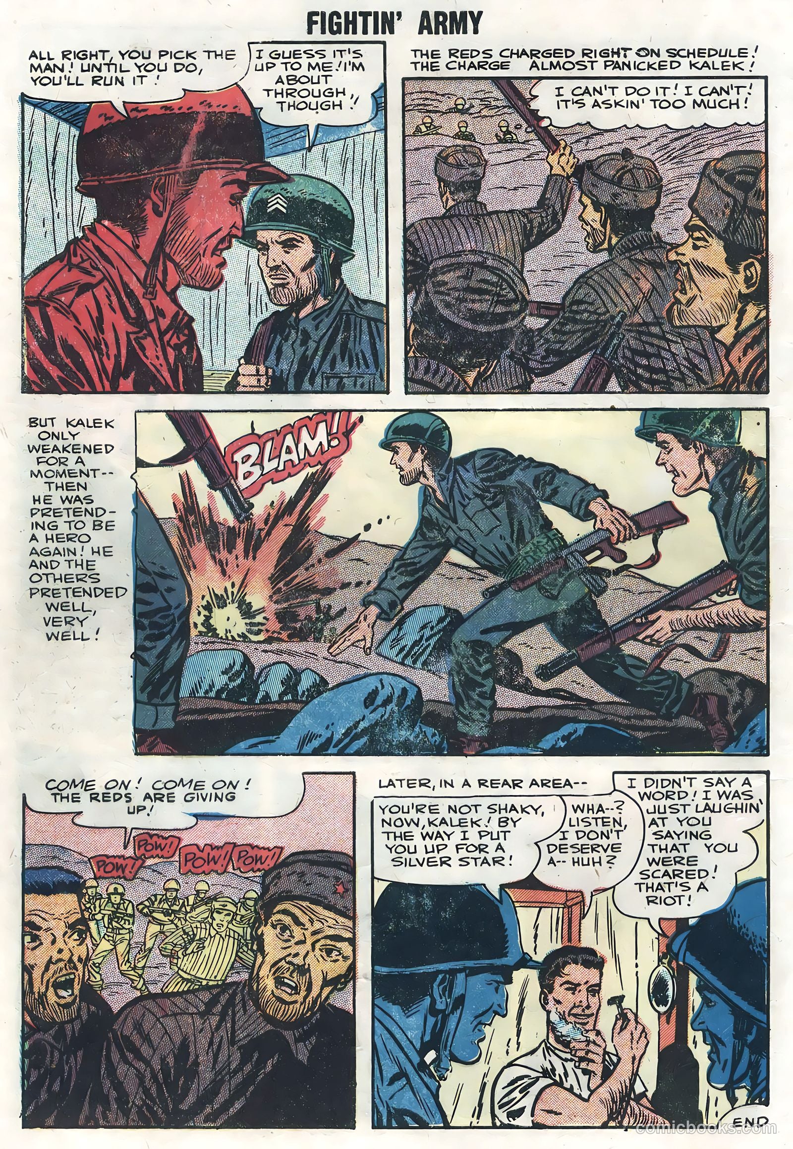 Fightin' Army #21 (1957) — page 8 of 36