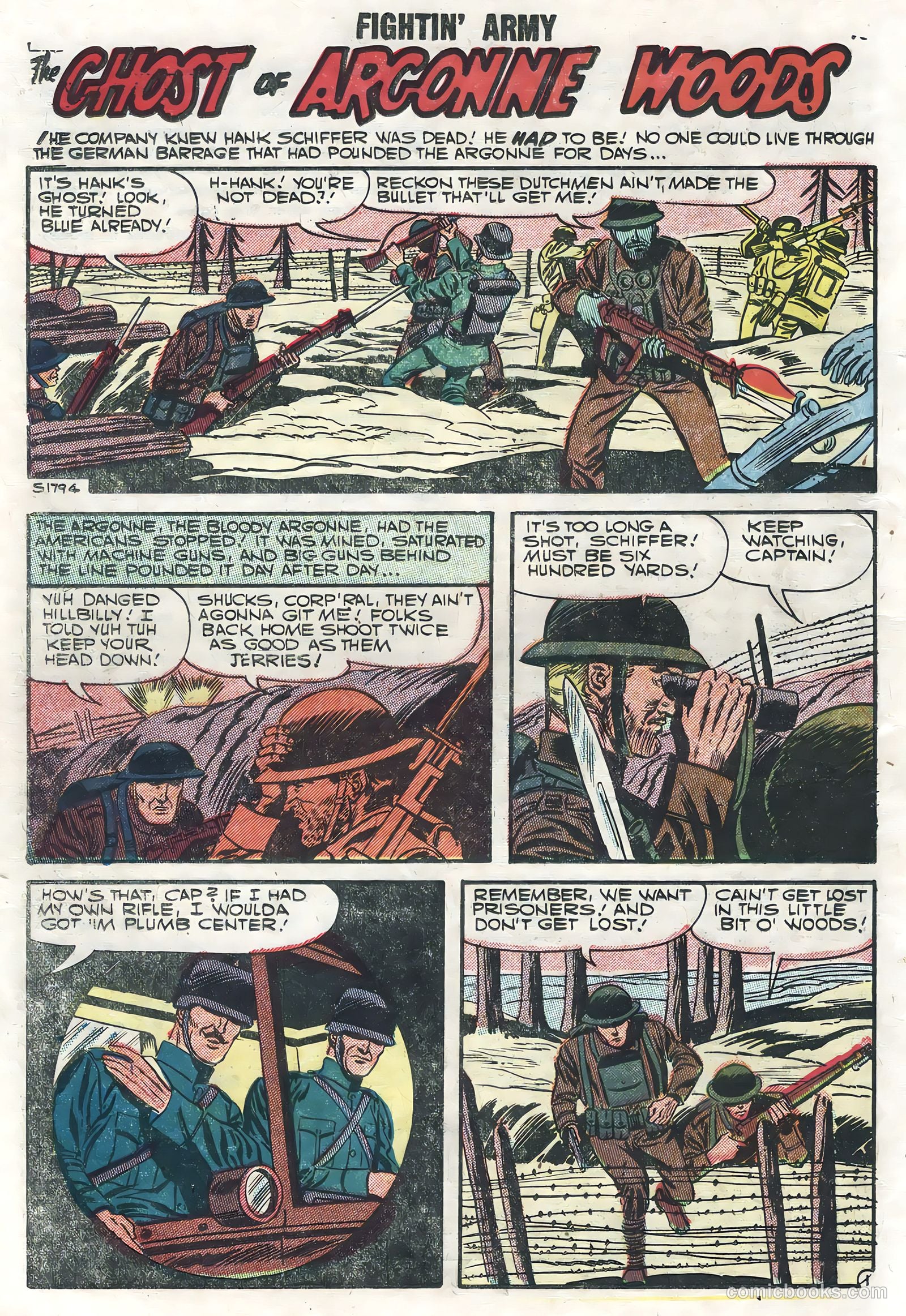 Fightin' Army #21 (1957) — page 18 of 36