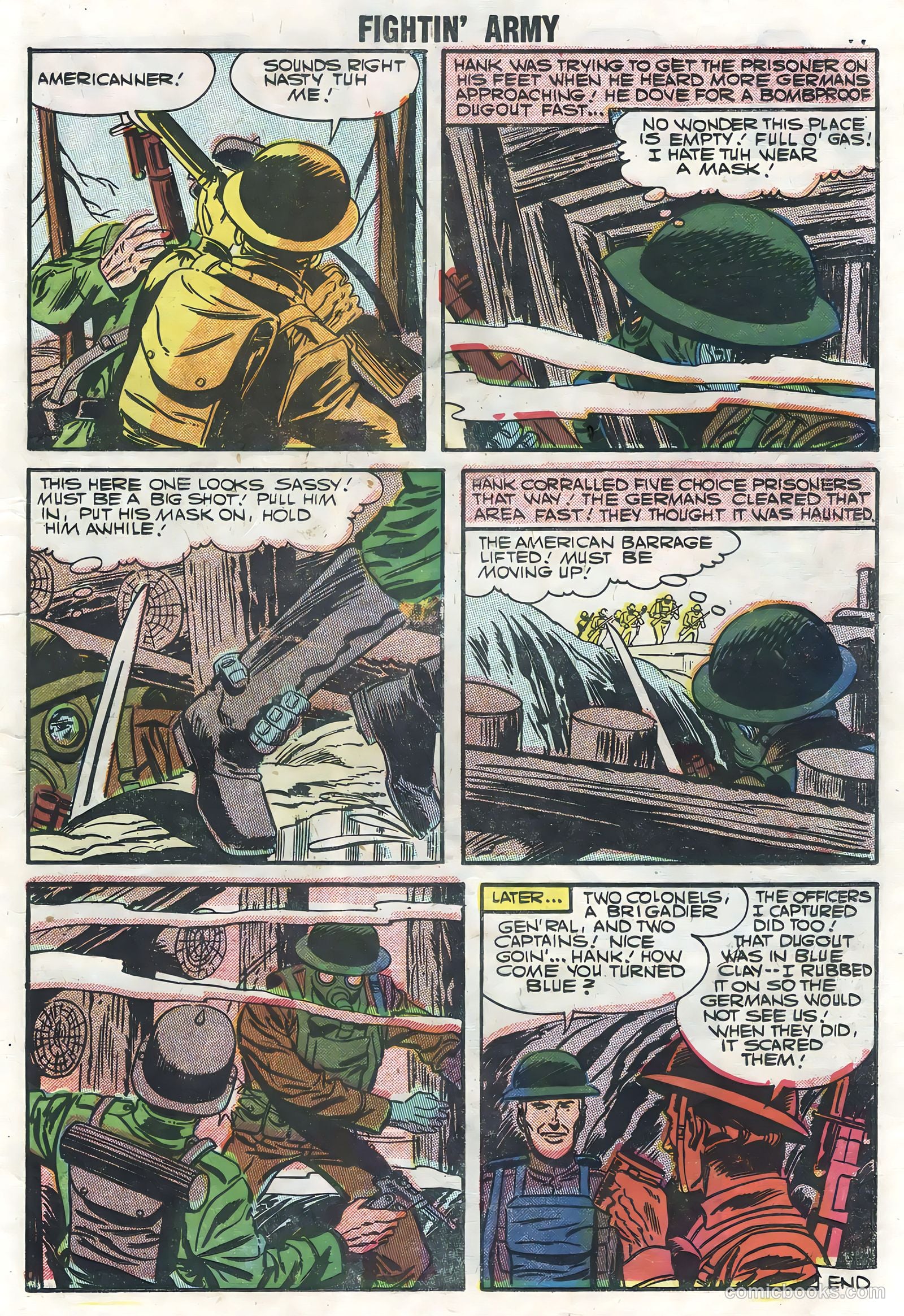 Fightin' Army #21 (1957) — page 19 of 36