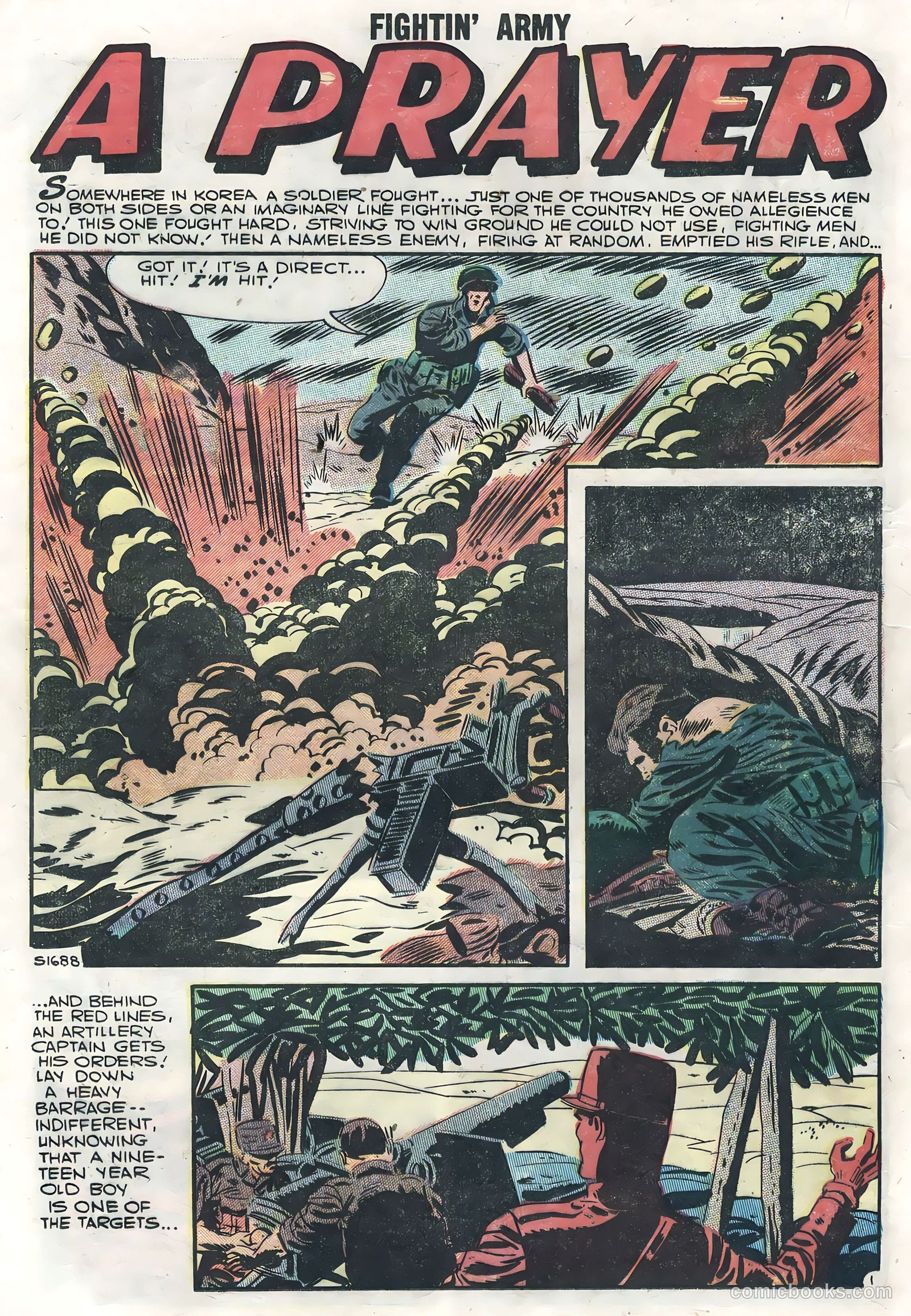 Fightin' Army #21 (1957) — page 20 of 36