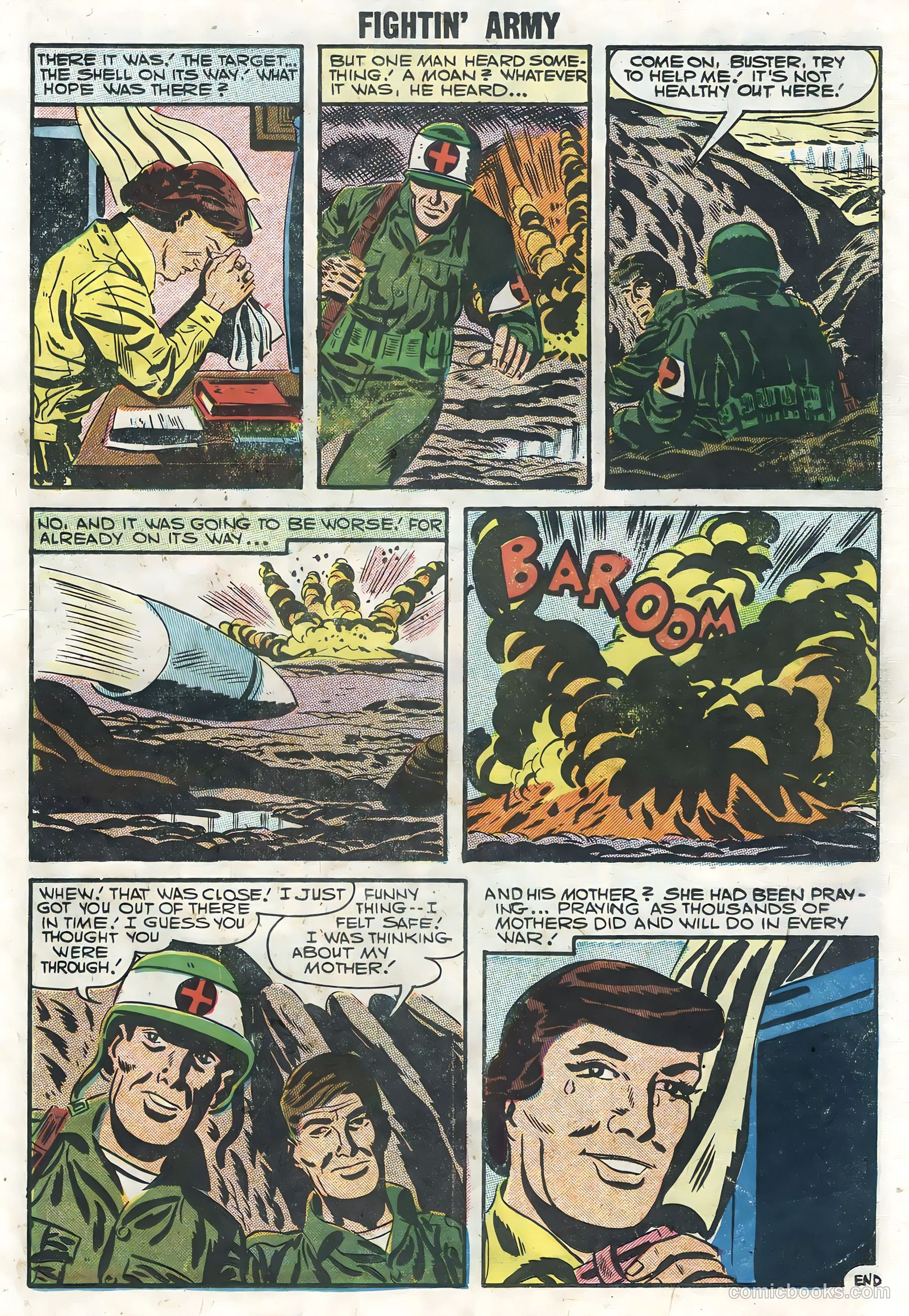 Fightin' Army #21 (1957) — page 23 of 36