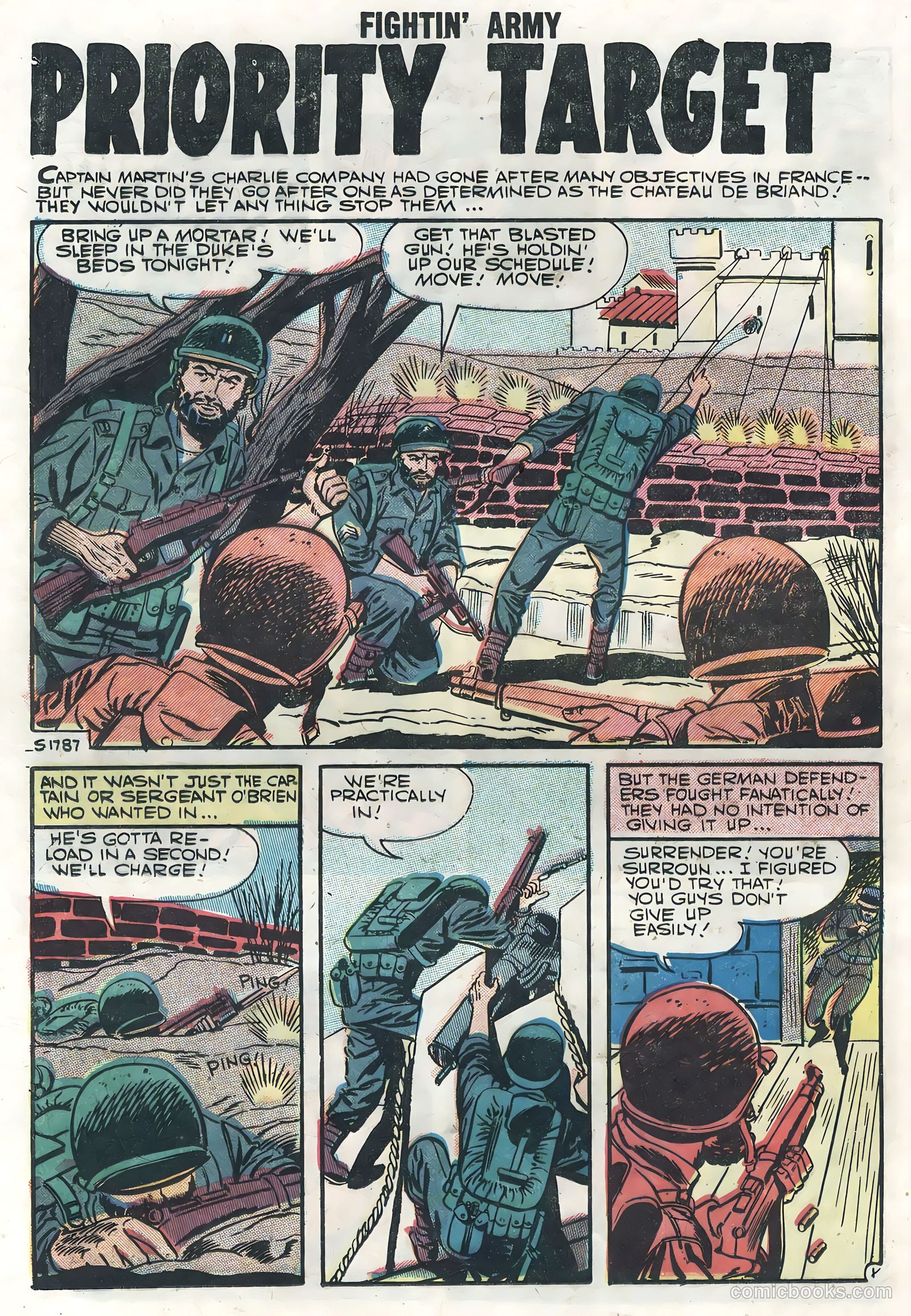 Fightin' Army #21 (1957) — page 24 of 36