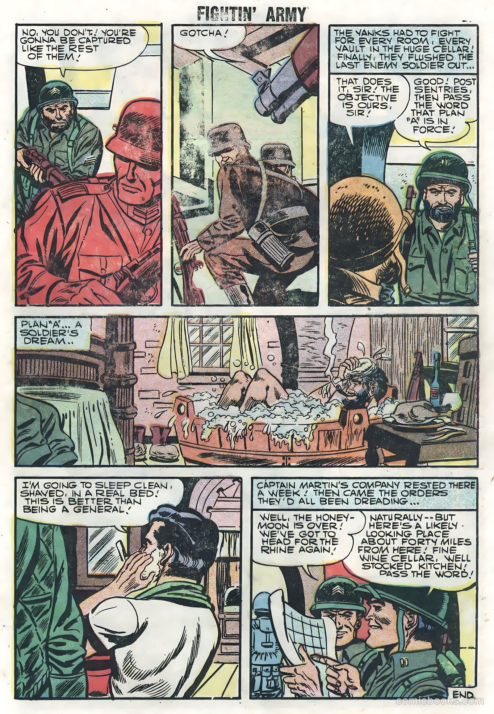 Fightin' Army #21 (1957) — page 25 of 36