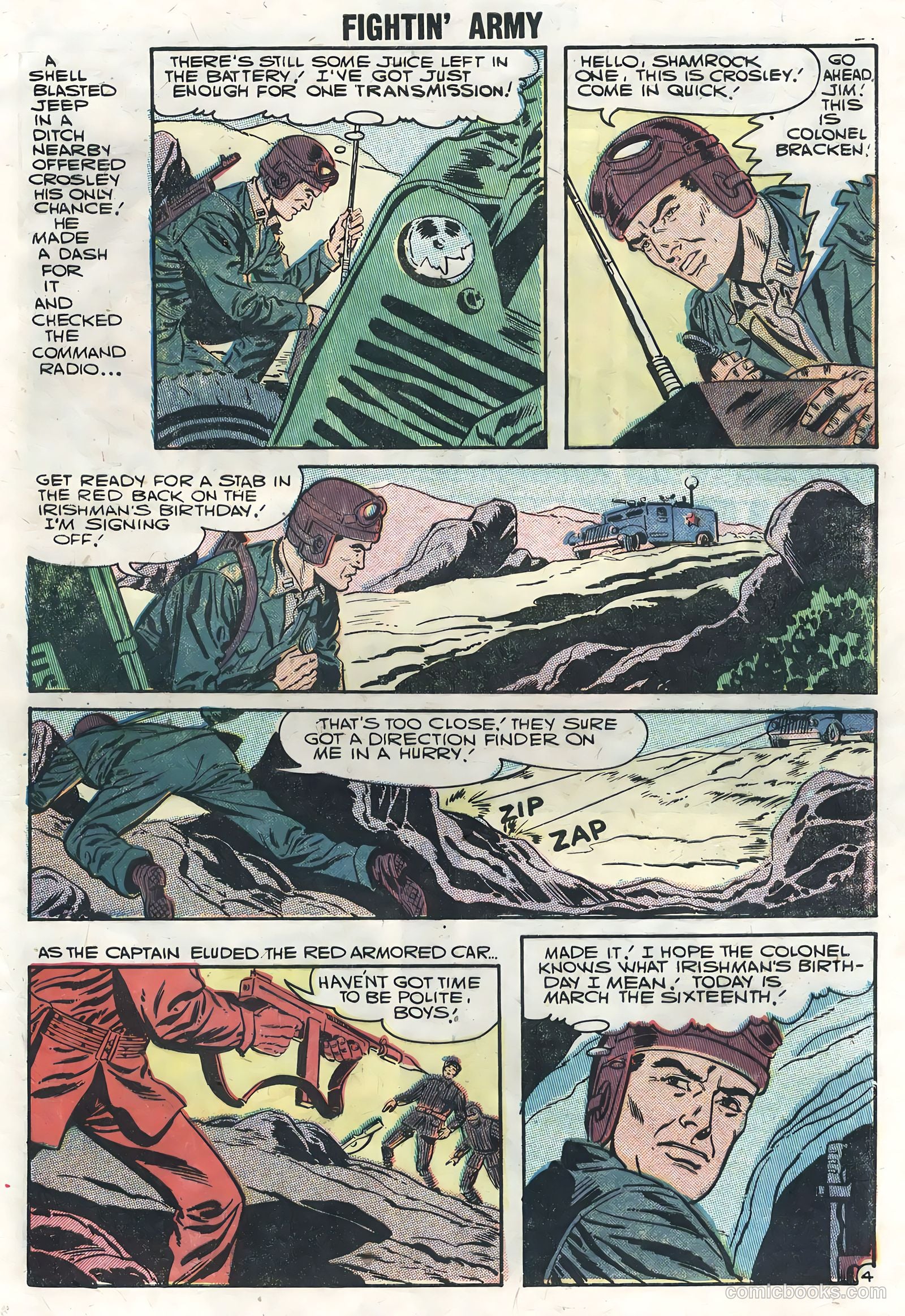 Fightin' Army #21 (1957) — page 29 of 36