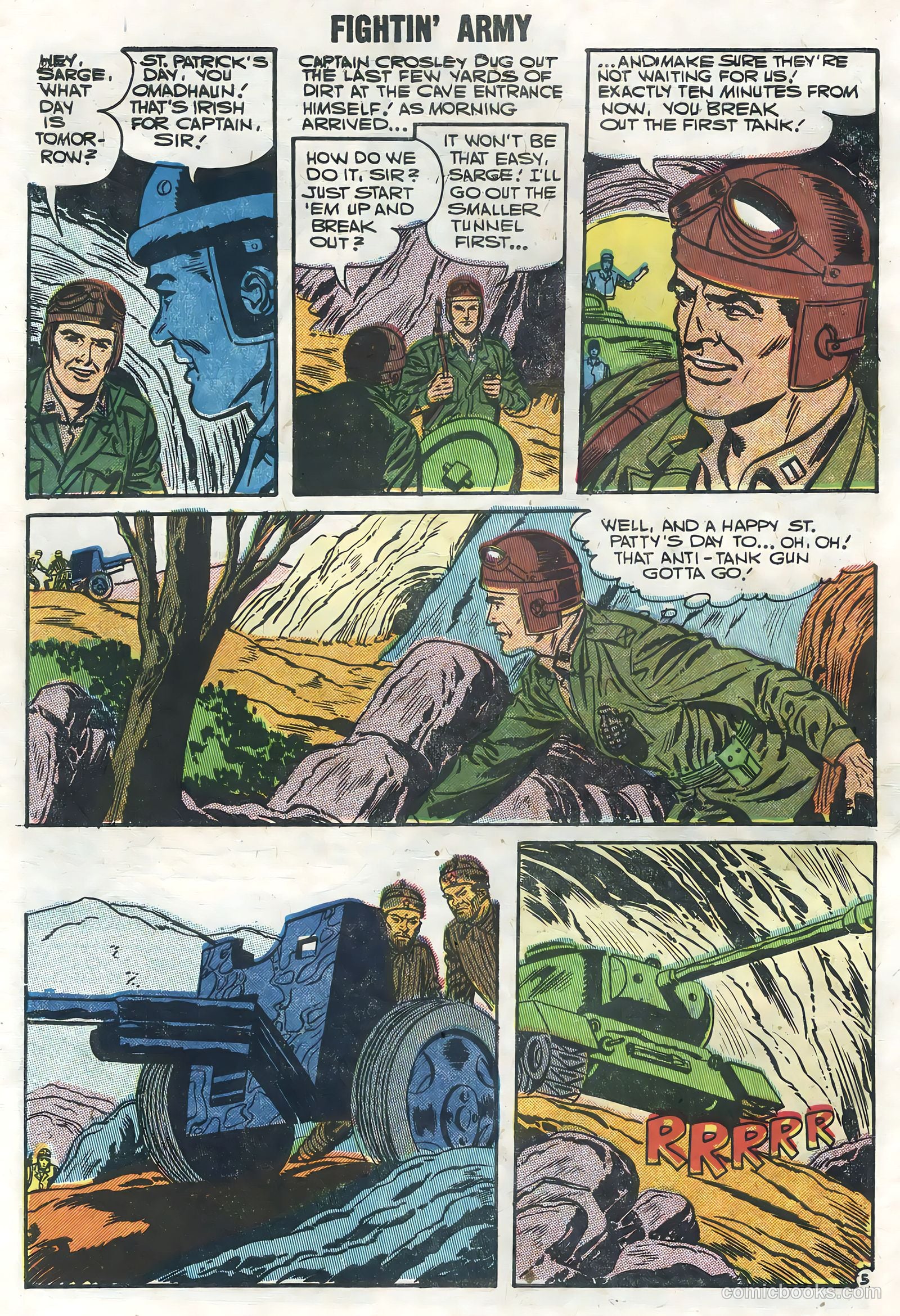 Fightin' Army #21 (1957) — page 30 of 36