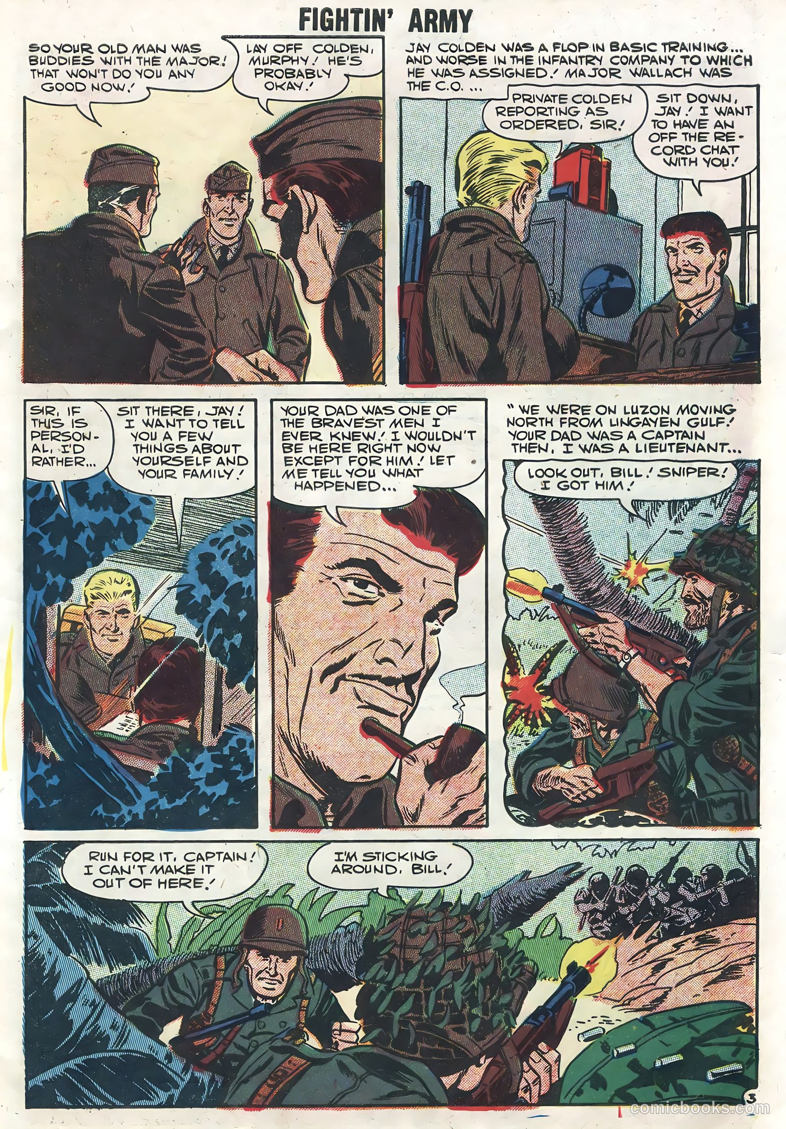 Fightin' Army #22 (1957) — page 5 of 36