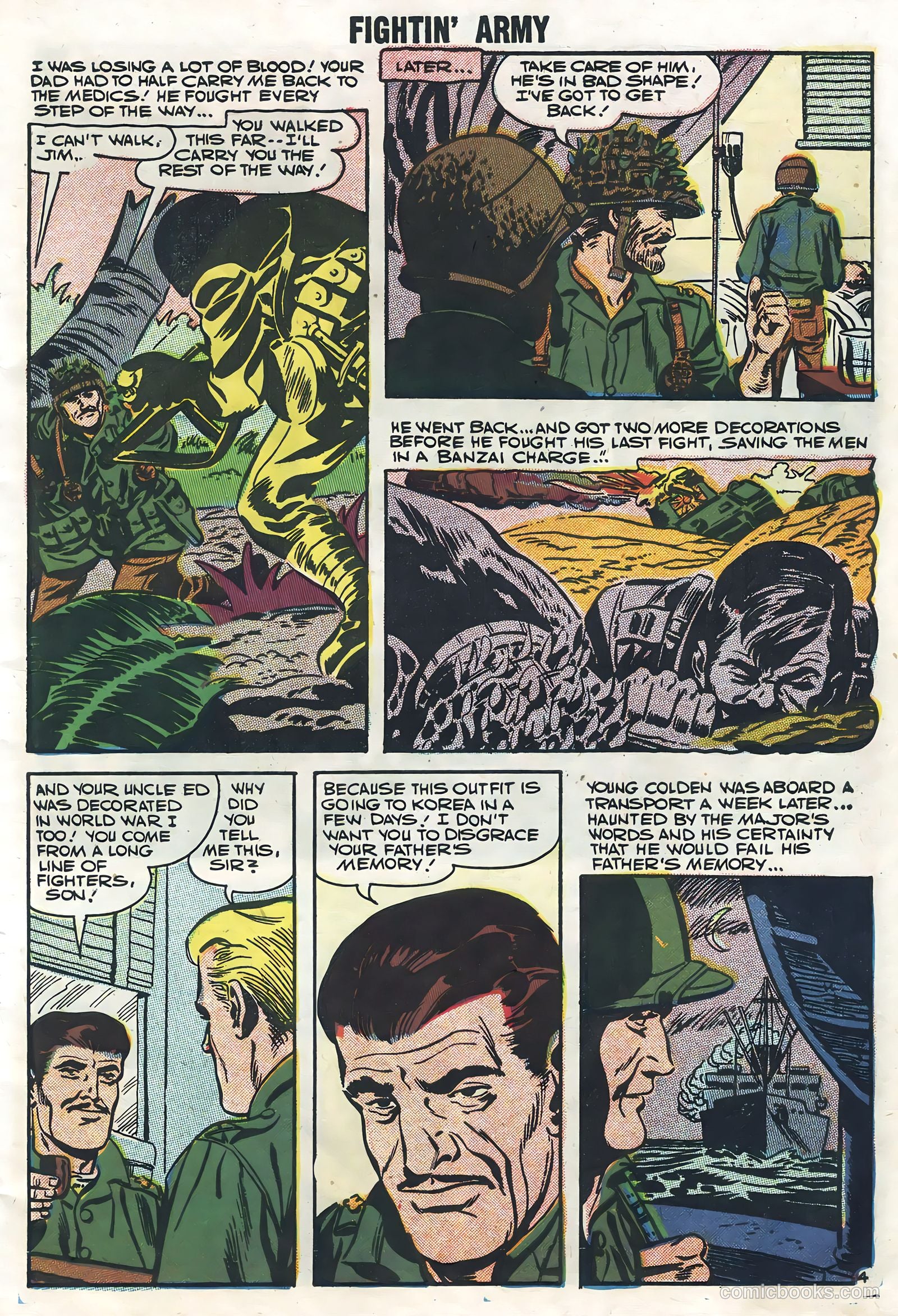 Fightin' Army #22 (1957) — page 7 of 36