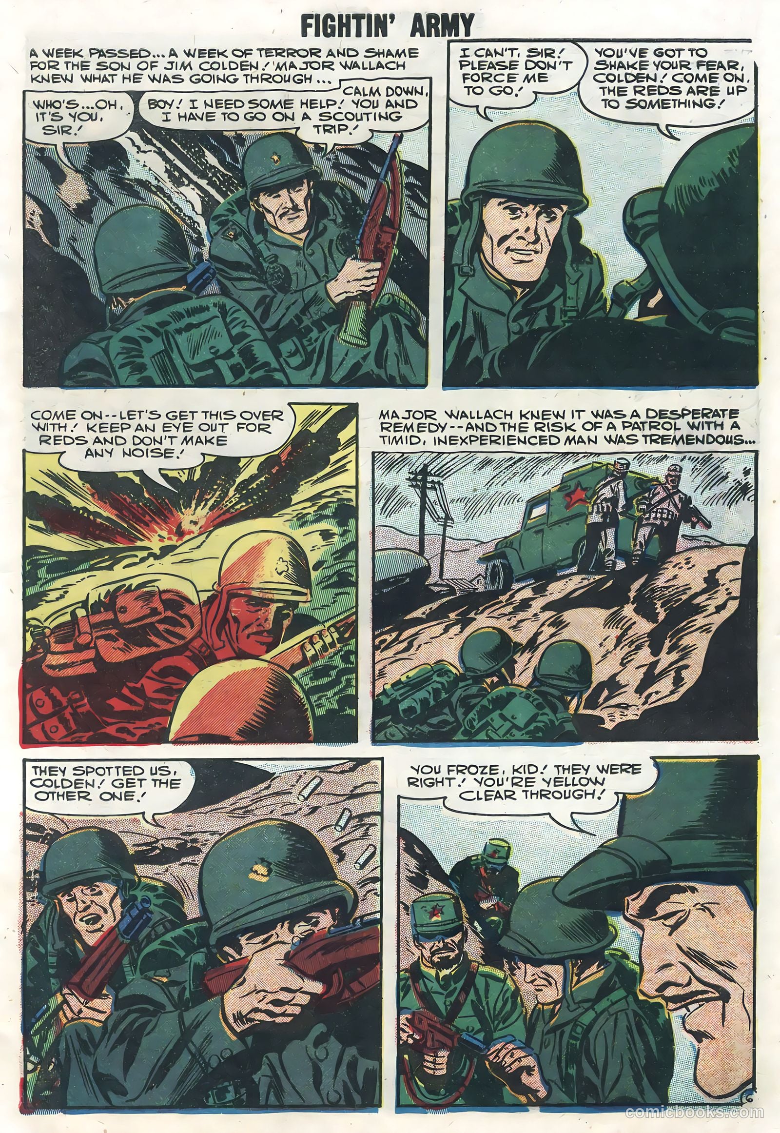 Fightin' Army #22 (1957) — page 9 of 36