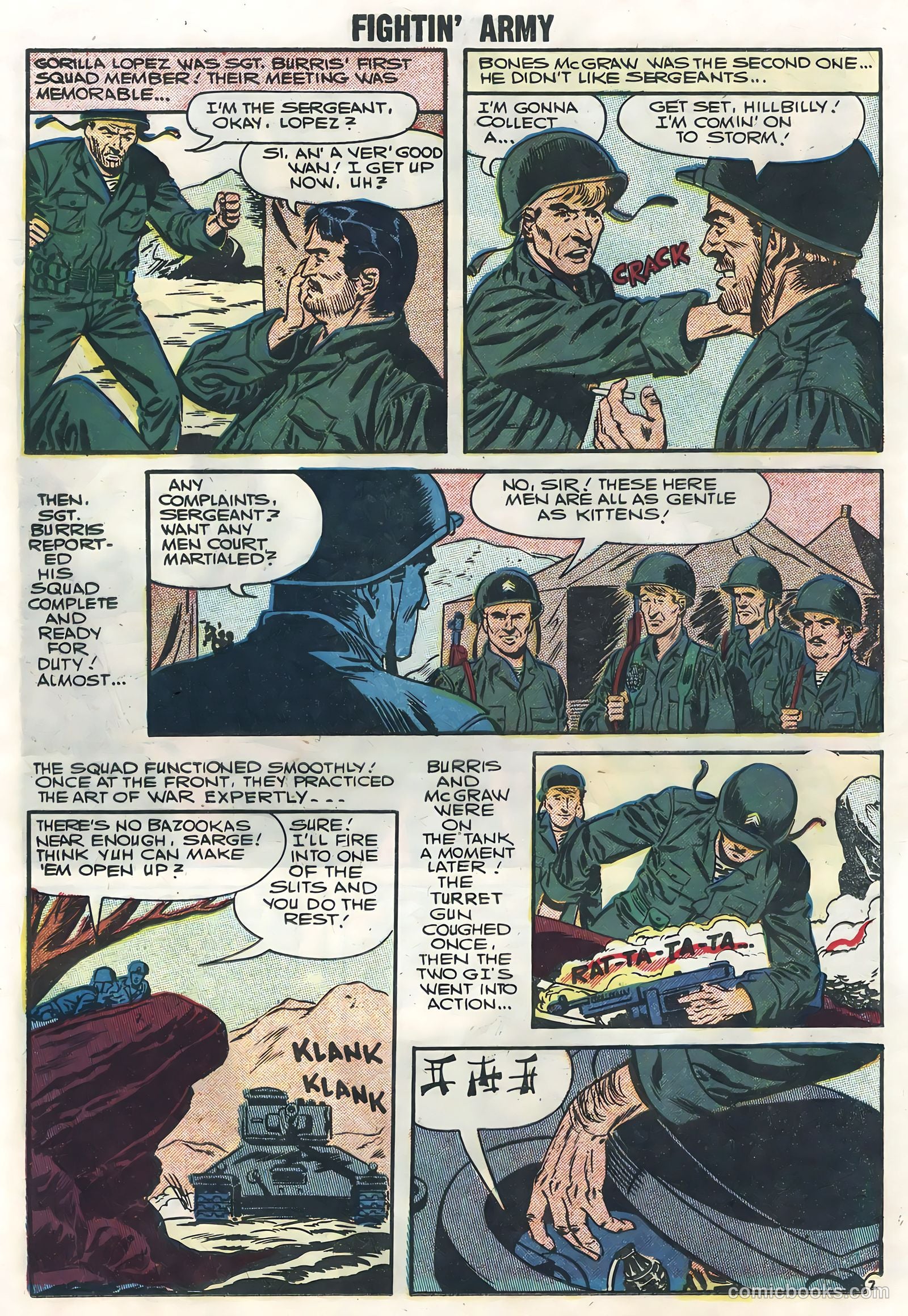 Fightin' Army #22 (1957) — page 12 of 36