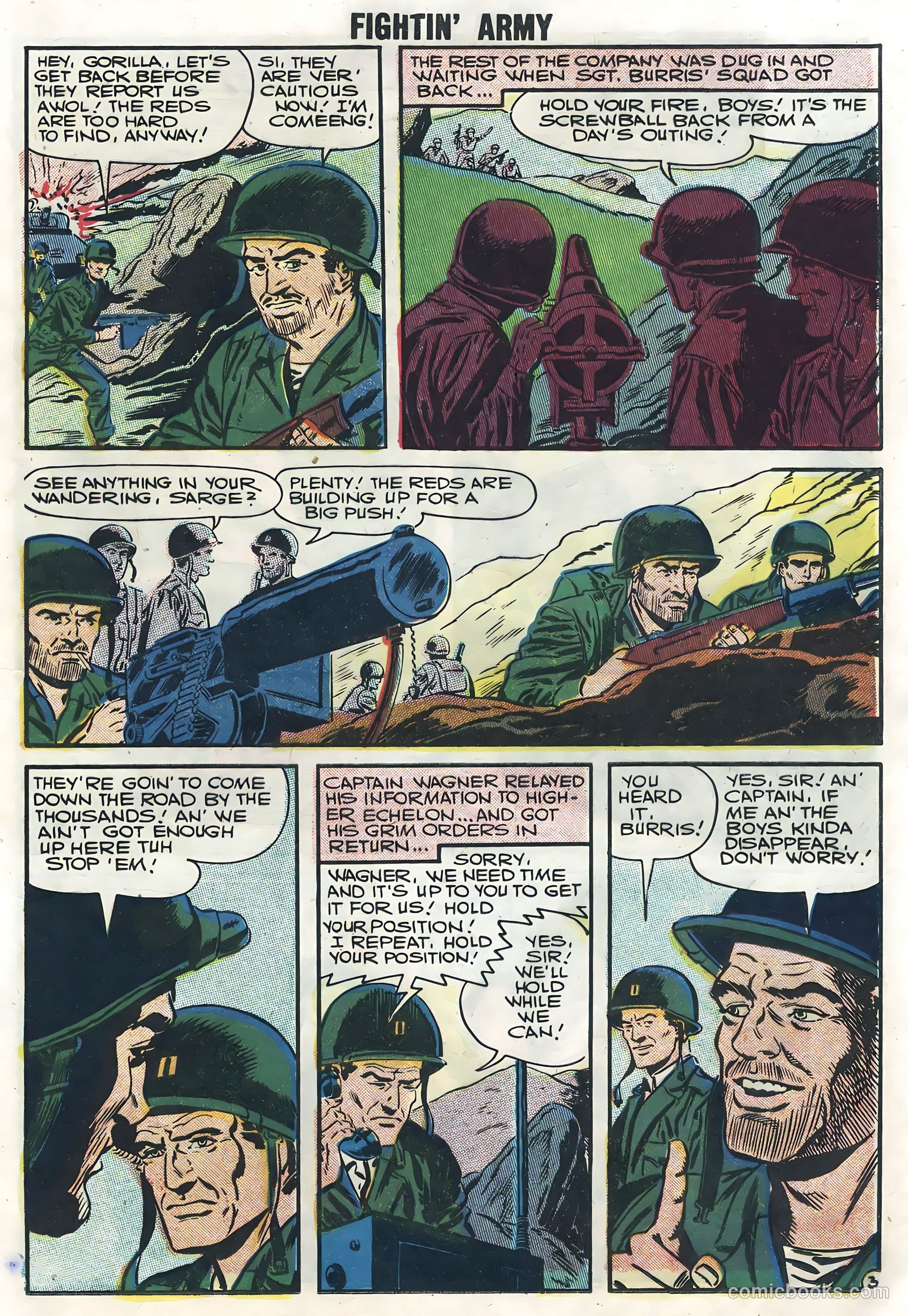 Fightin' Army #22 (1957) — page 13 of 36