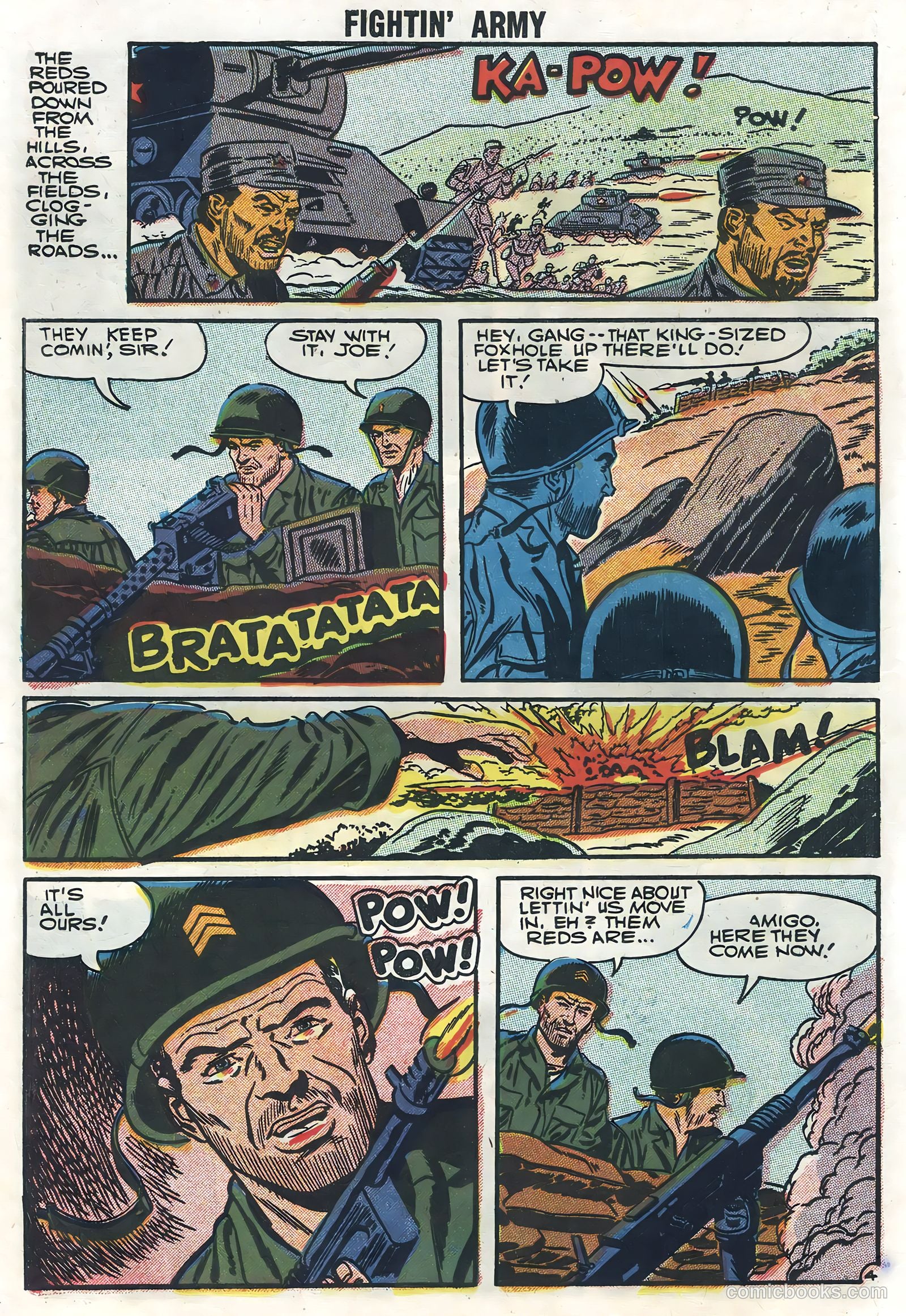 Fightin' Army #22 (1957) — page 14 of 36