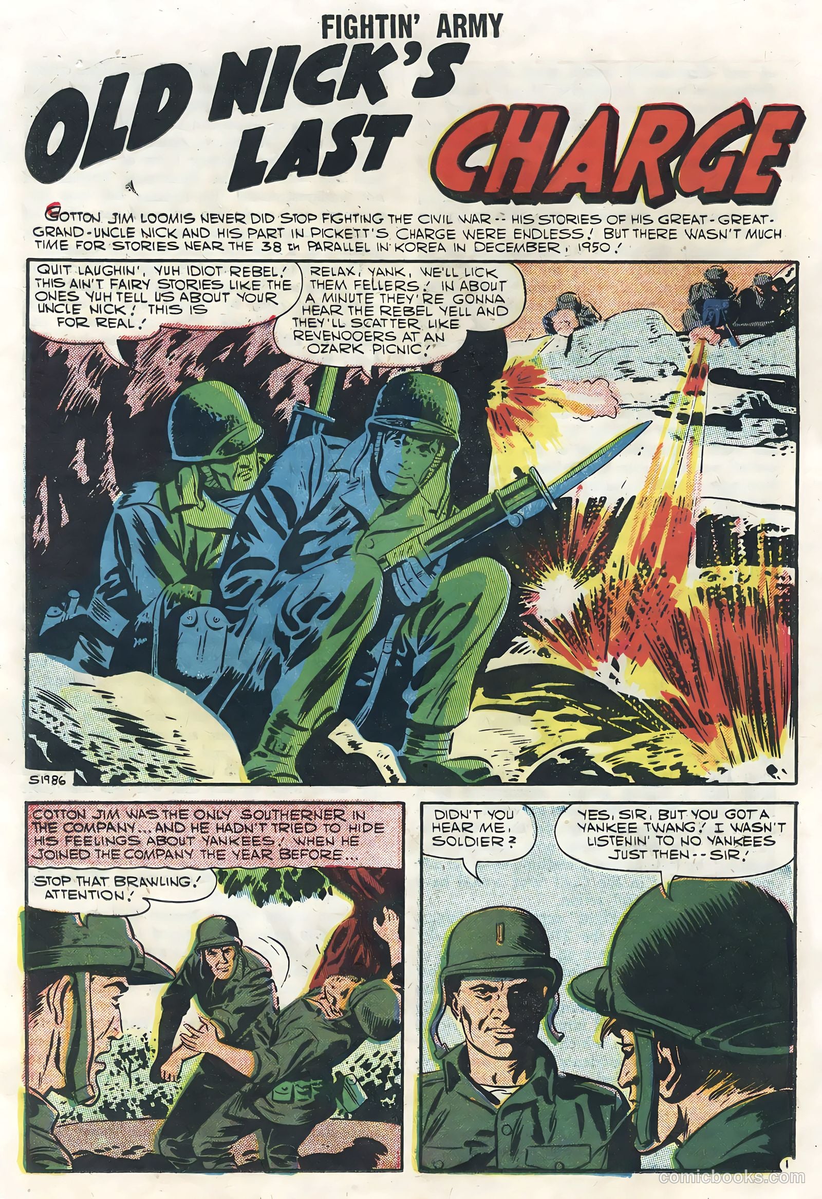 Fightin' Army #22 (1957) — page 20 of 36