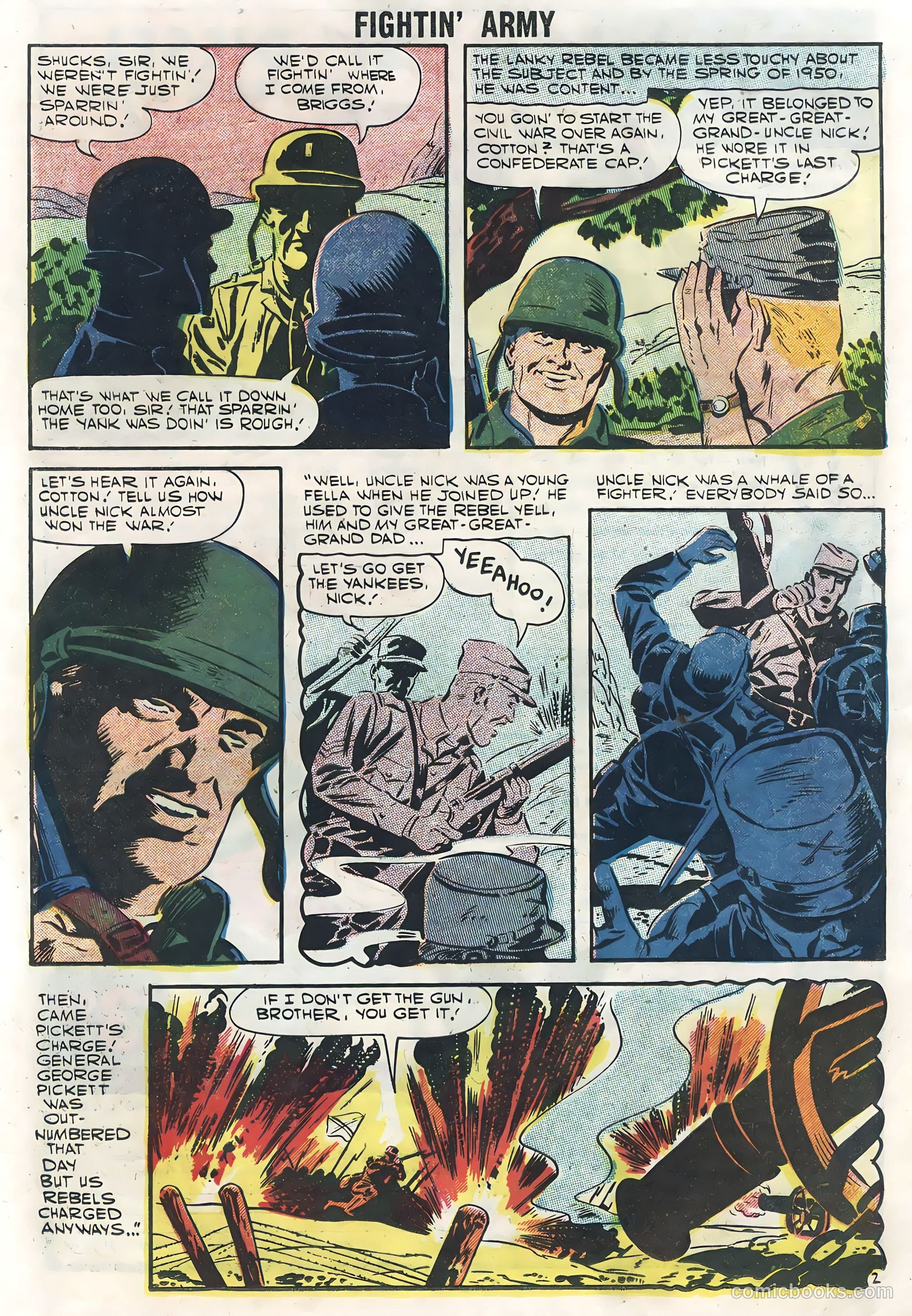 Fightin' Army #22 (1957) — page 21 of 36