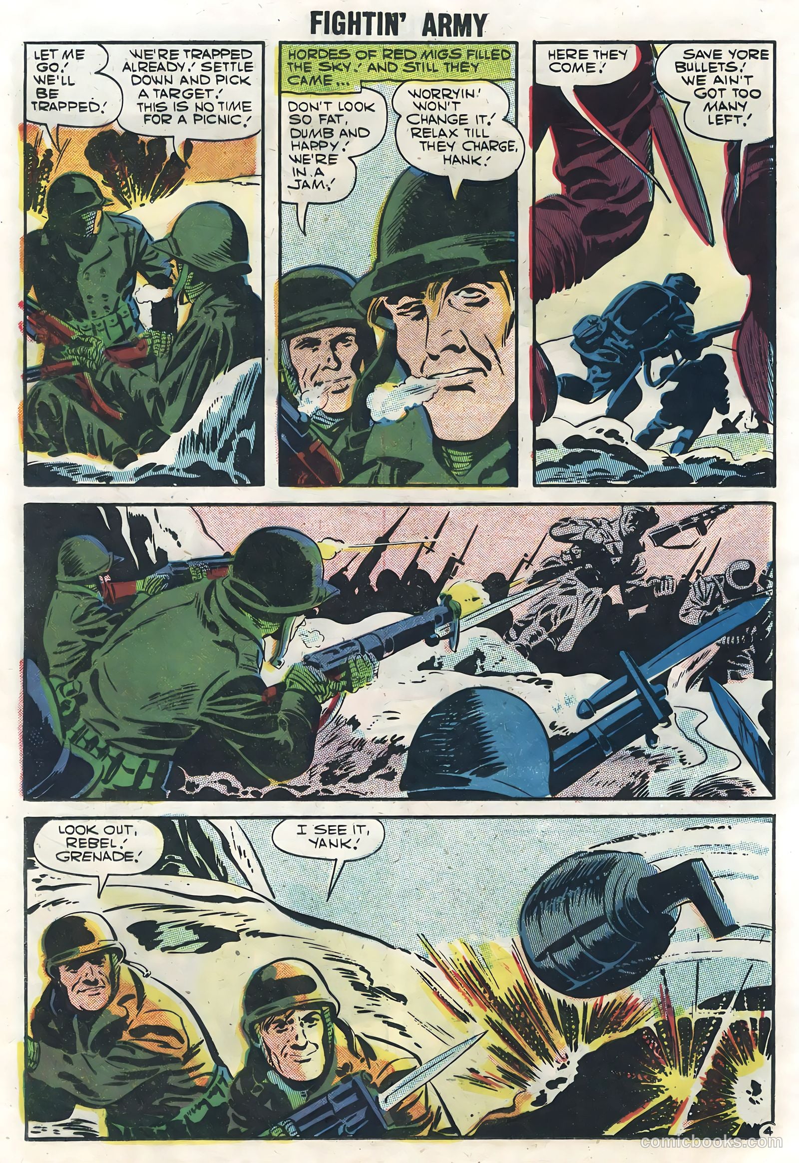 Fightin' Army #22 (1957) — page 24 of 36