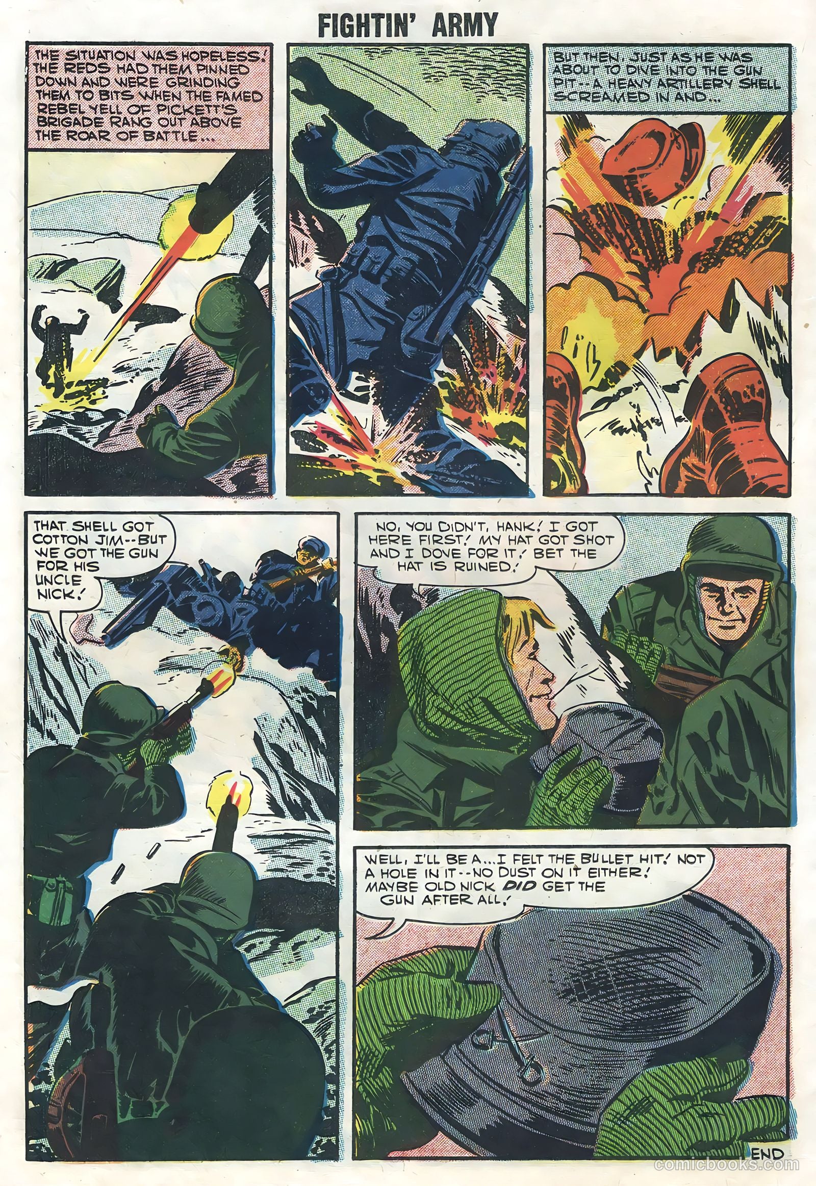 Fightin' Army #22 (1957) — page 26 of 36