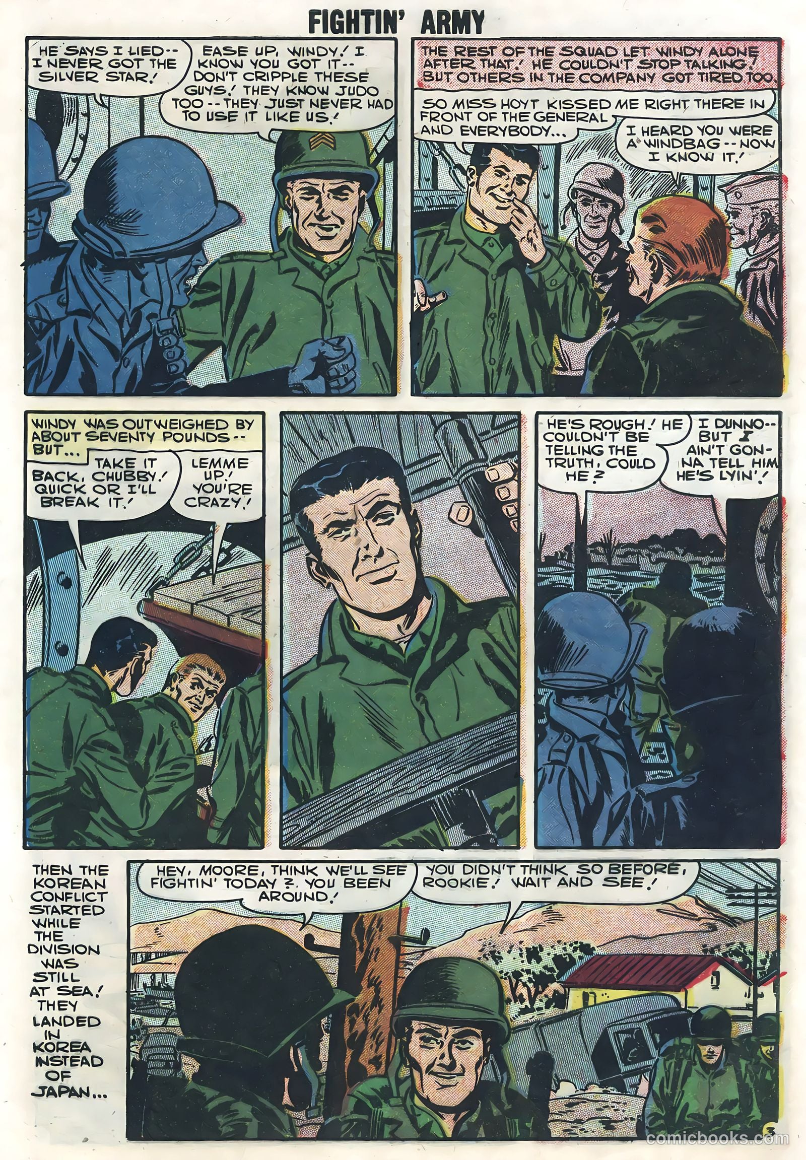Fightin' Army #22 (1957) — page 29 of 36