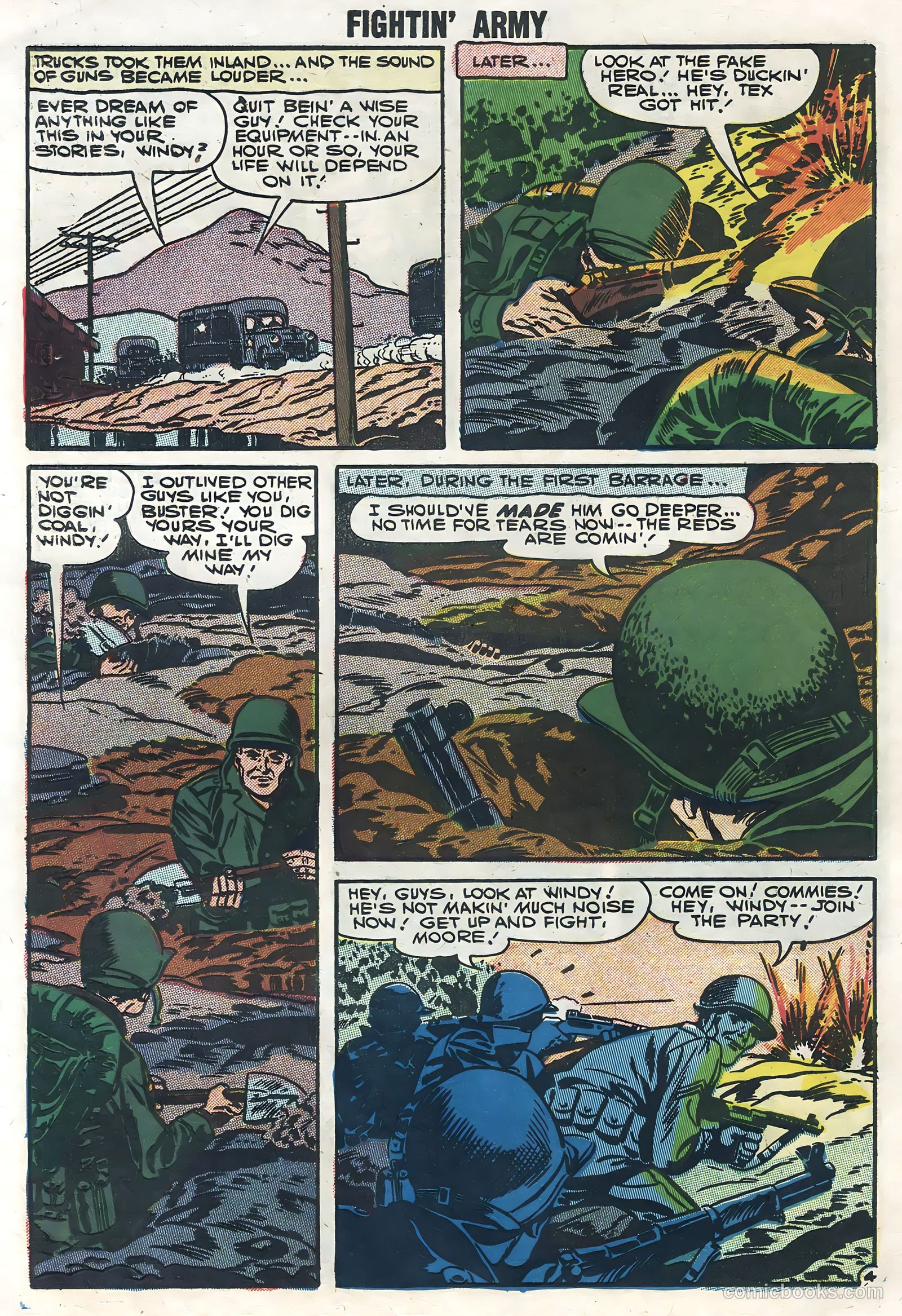 Fightin' Army #22 (1957) — page 30 of 36