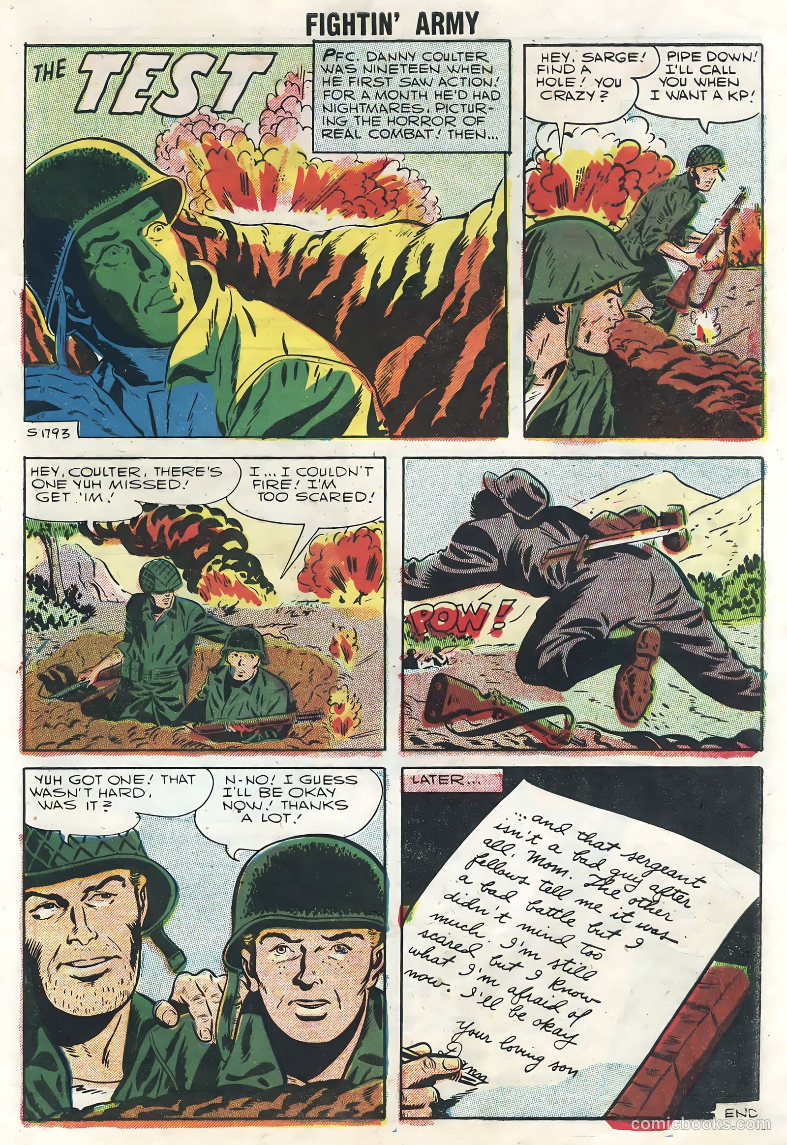 Fightin' Army #22 (1957) — page 33 of 36