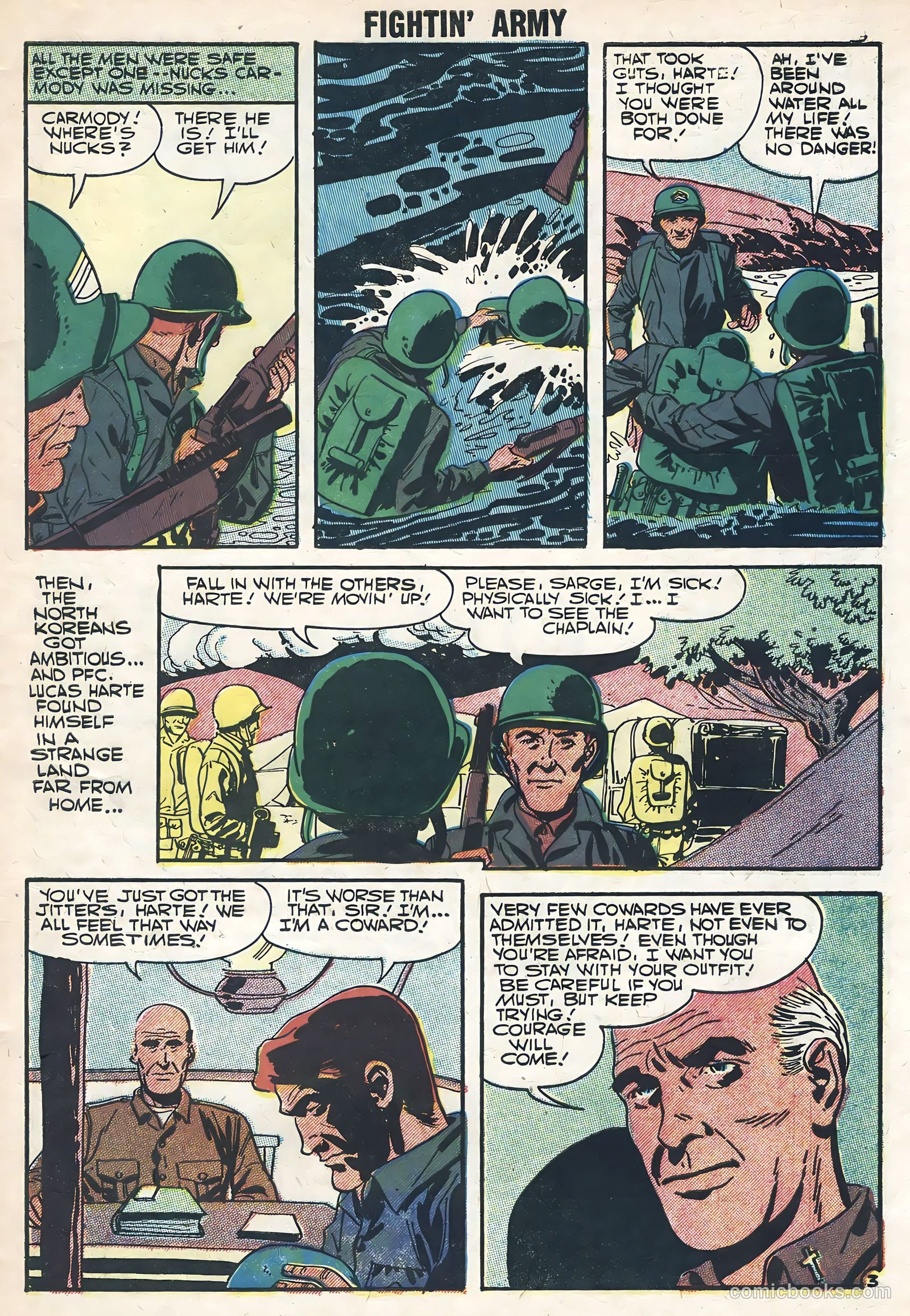 Fightin' Army #23 (1957) — page 5 of 36