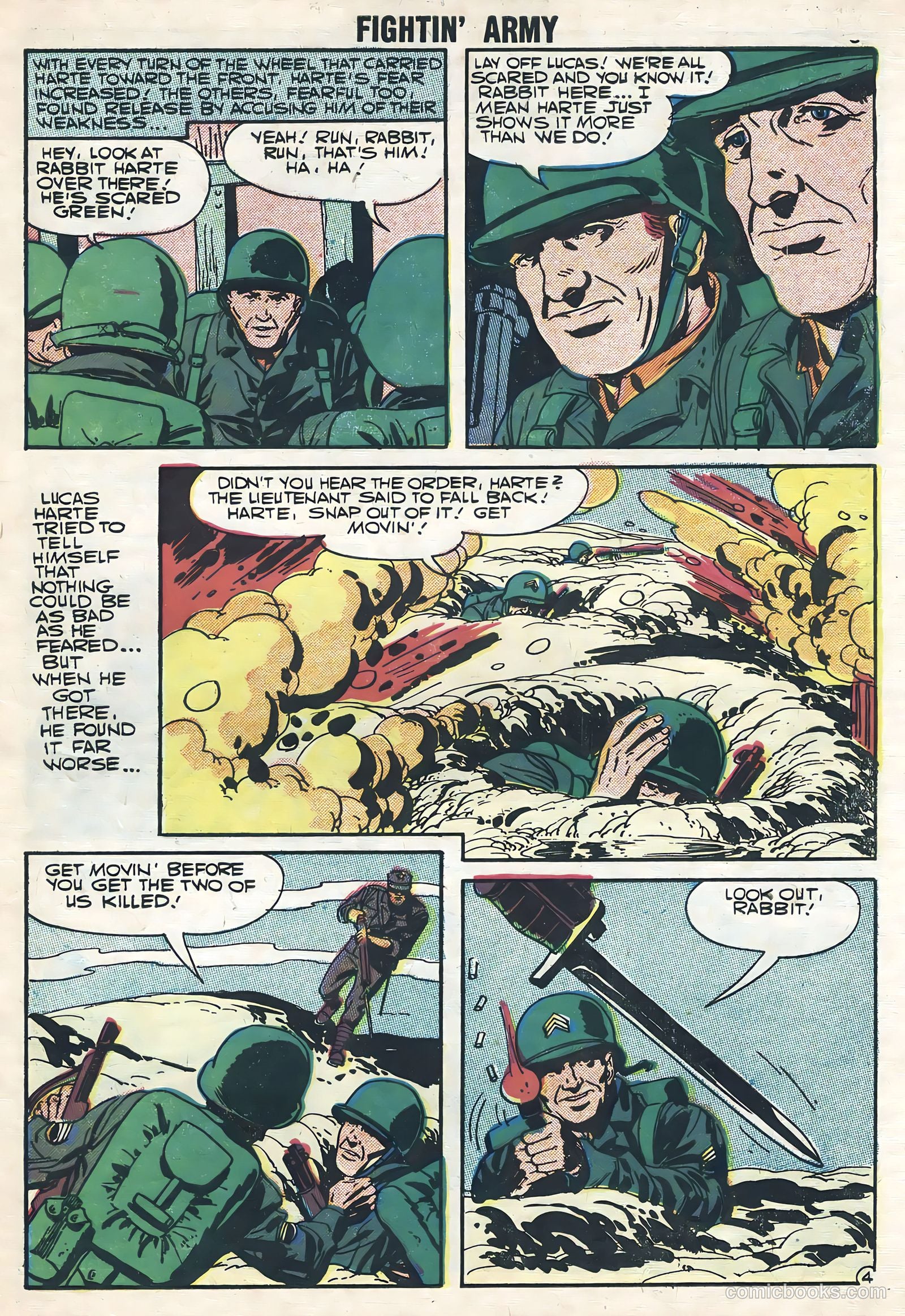 Fightin' Army #23 (1957) — page 7 of 36