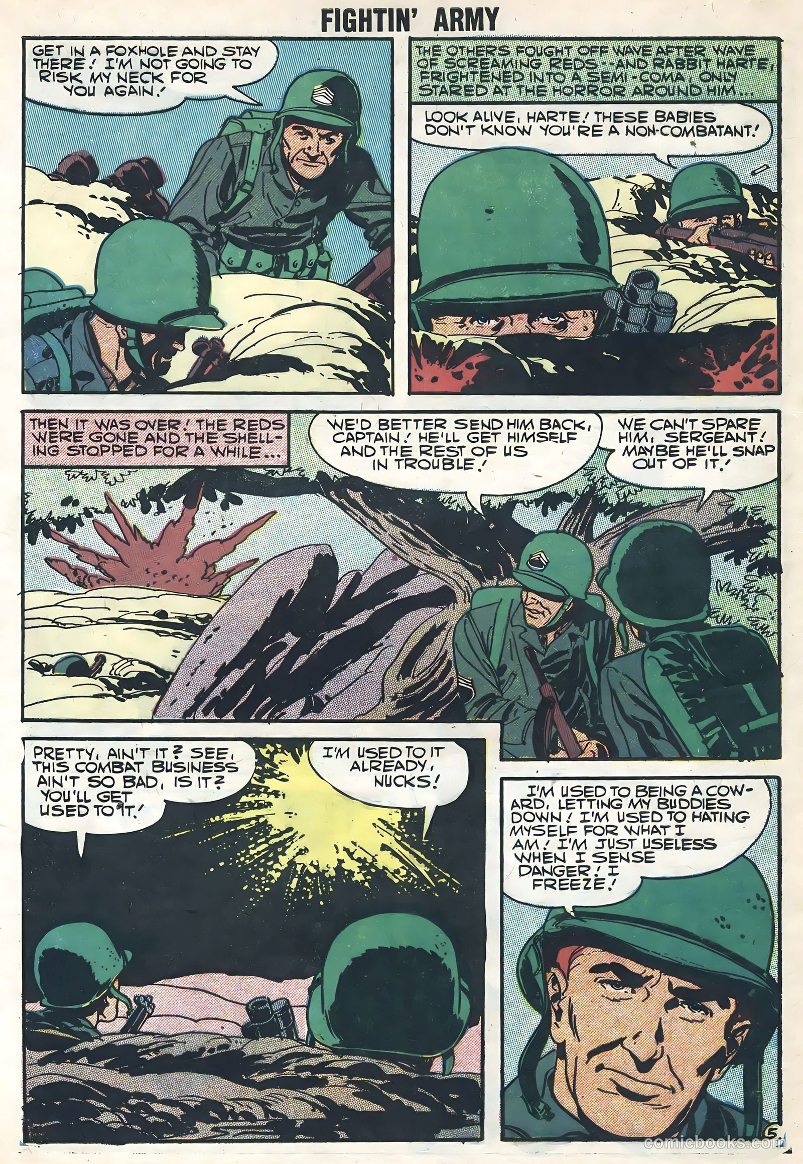 Fightin' Army #23 (1957) — page 8 of 36