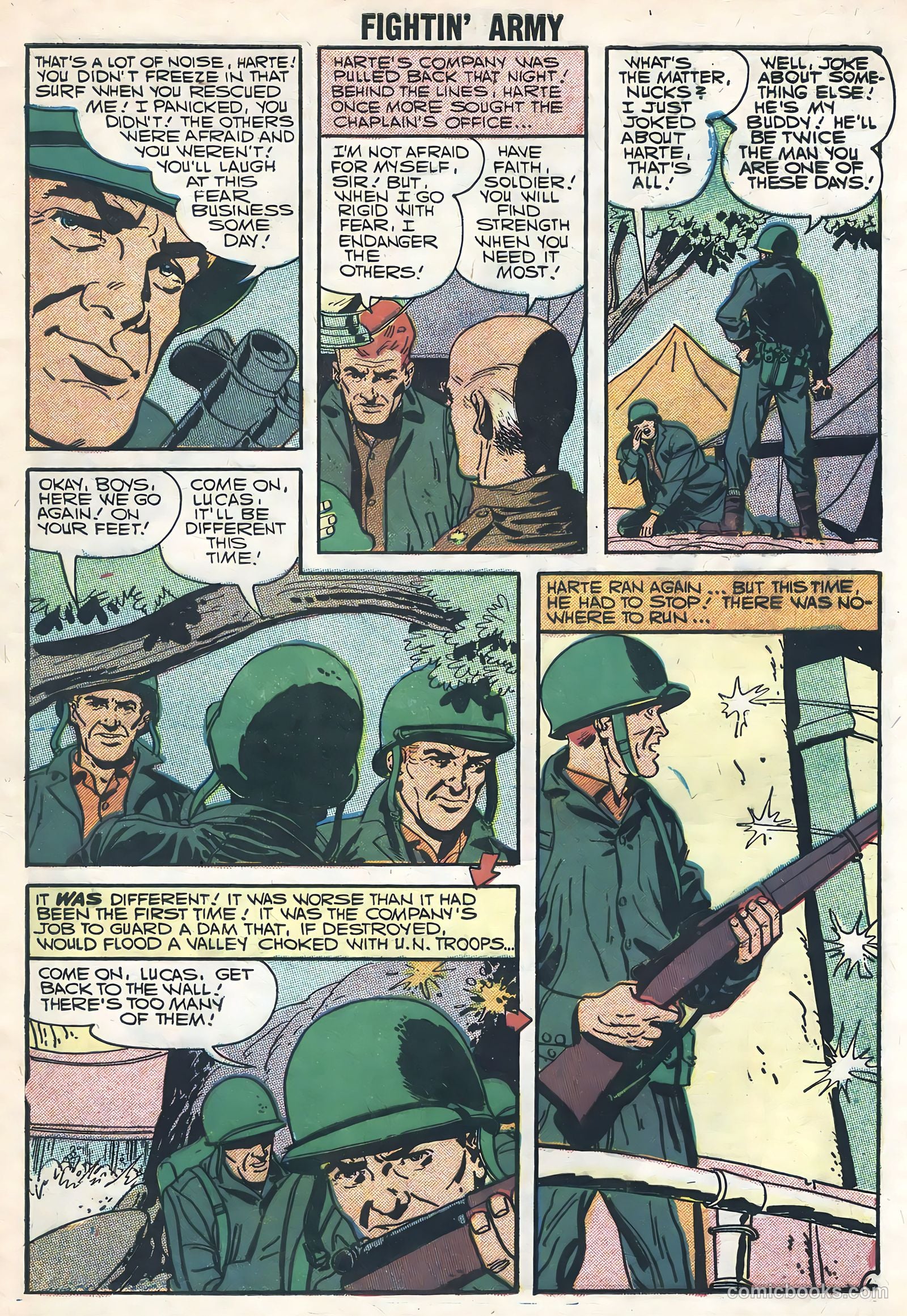 Fightin' Army #23 (1957) — page 9 of 36