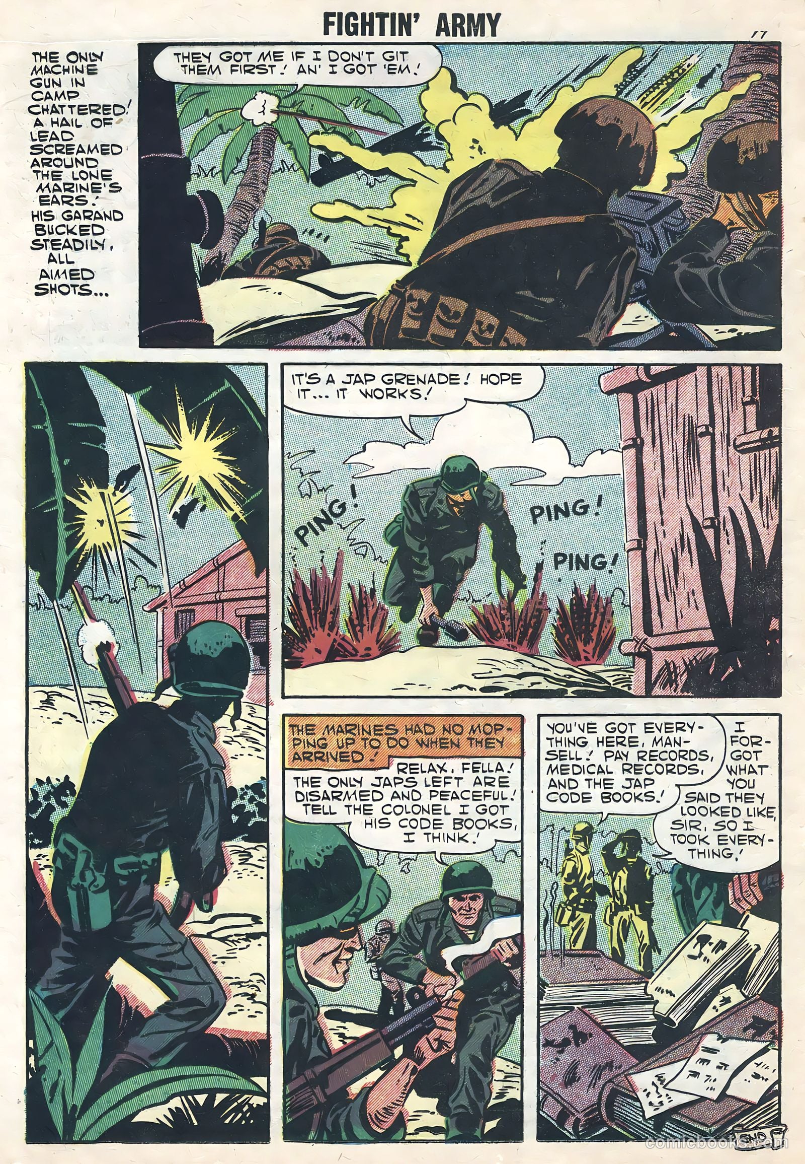 Fightin' Army #23 (1957) — page 16 of 36