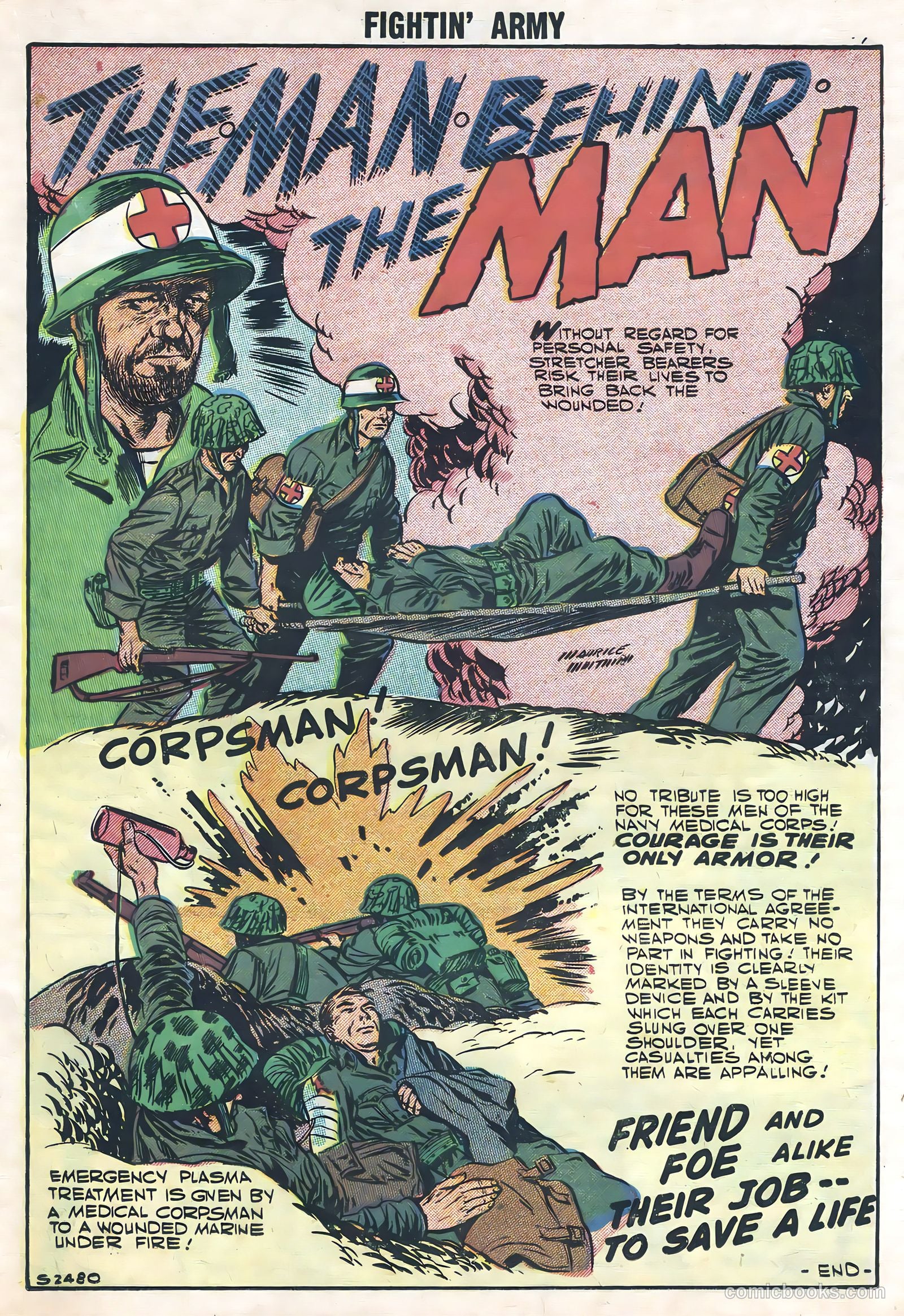 Fightin' Army #23 (1957) — page 19 of 36