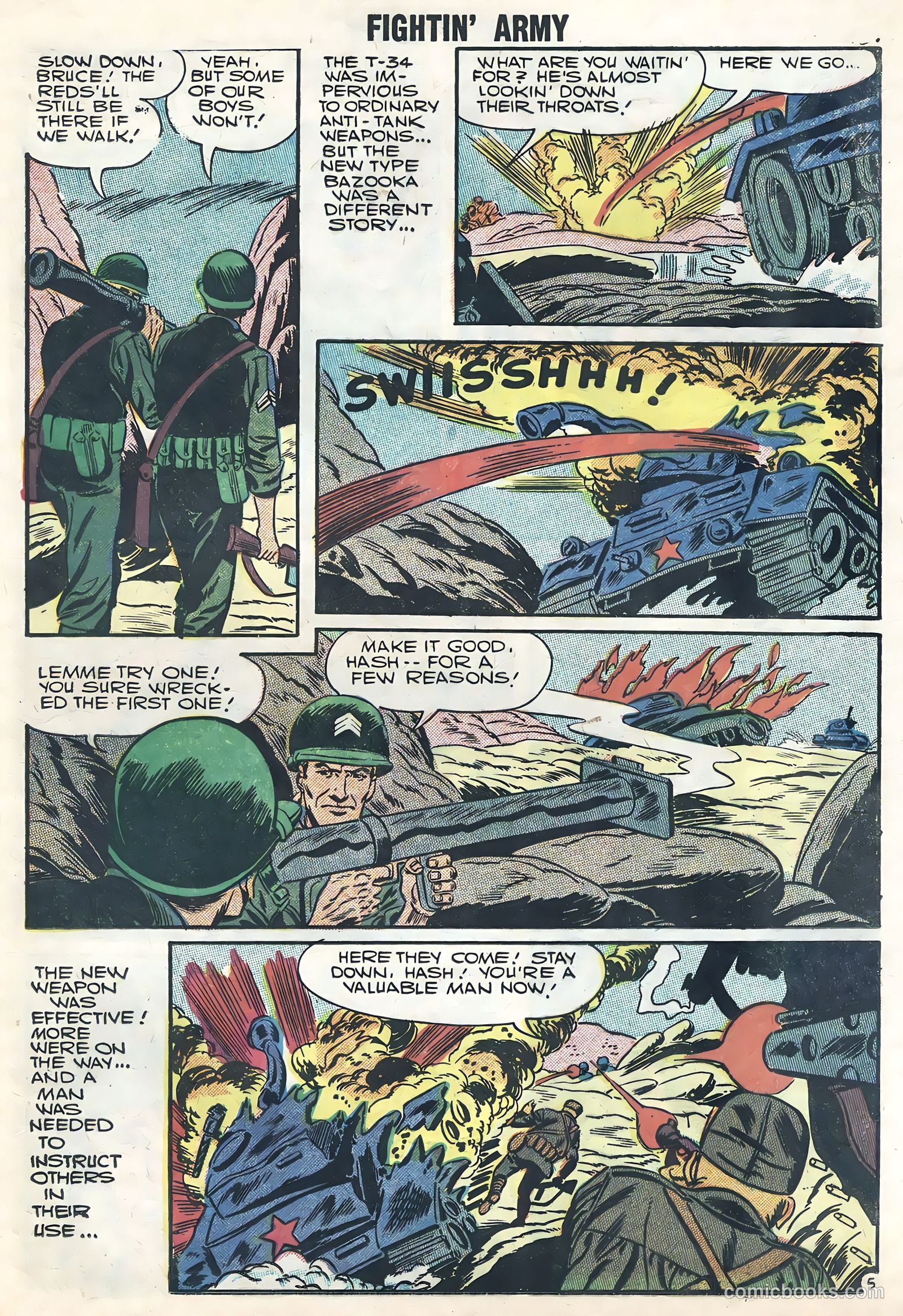 Fightin' Army #23 (1957) — page 25 of 36