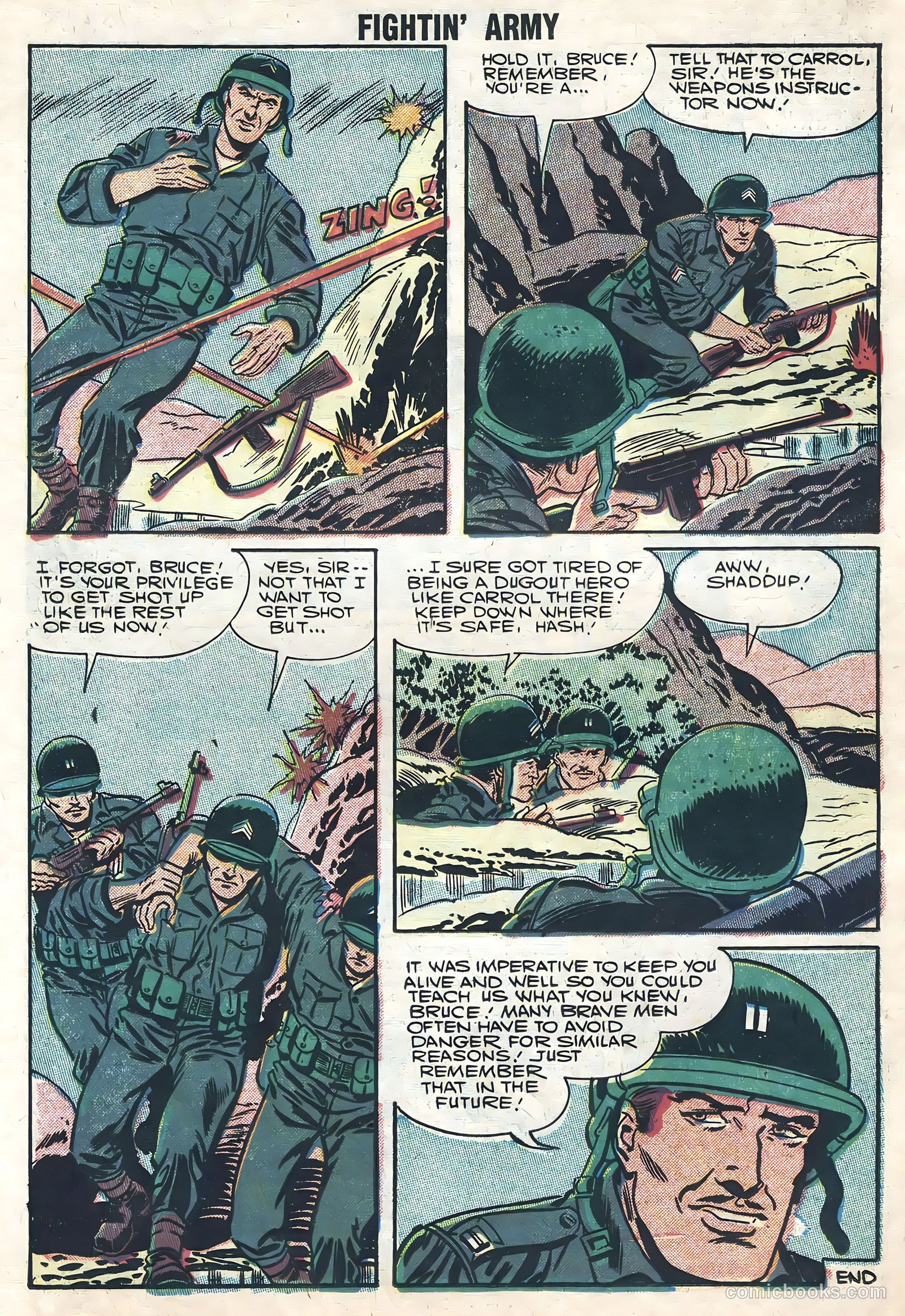 Fightin' Army #23 (1957) — page 26 of 36