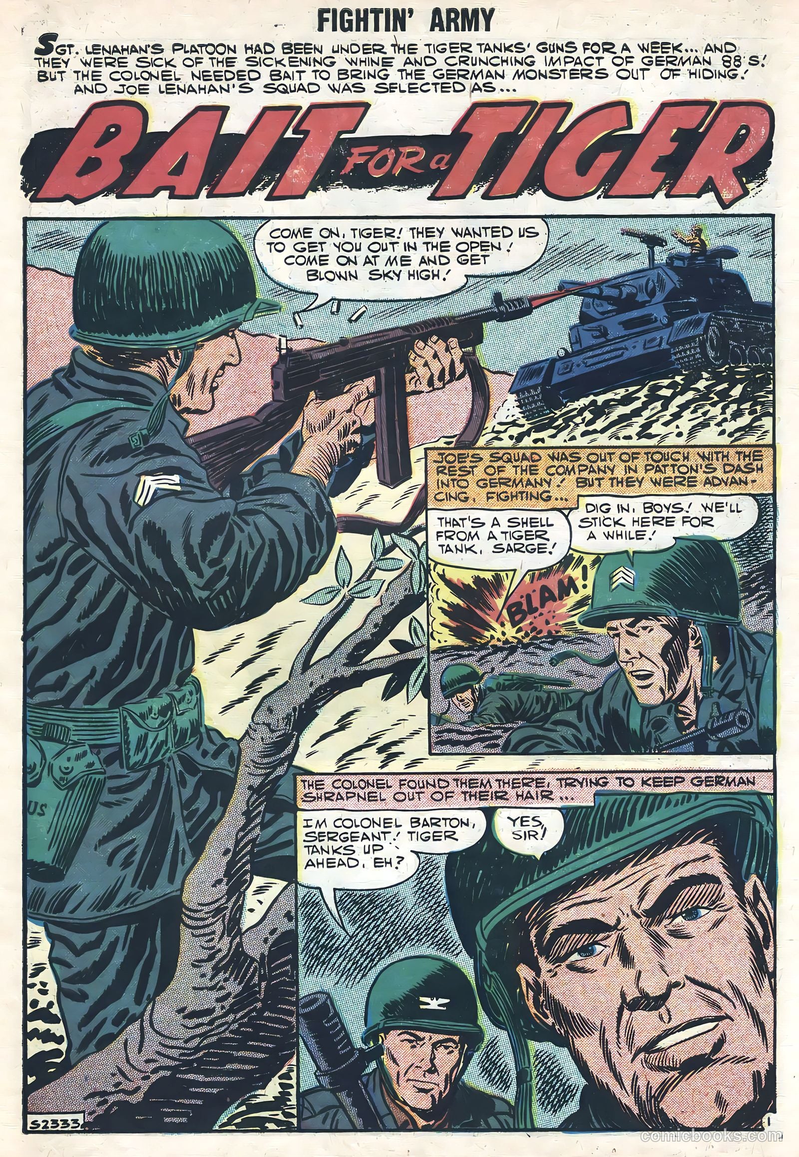 Fightin' Army #23 (1957) — page 27 of 36