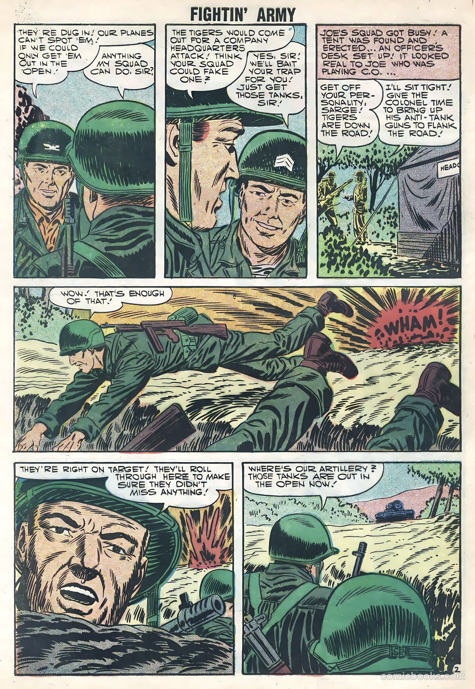 Fightin' Army #23 (1957) — page 28 of 36
