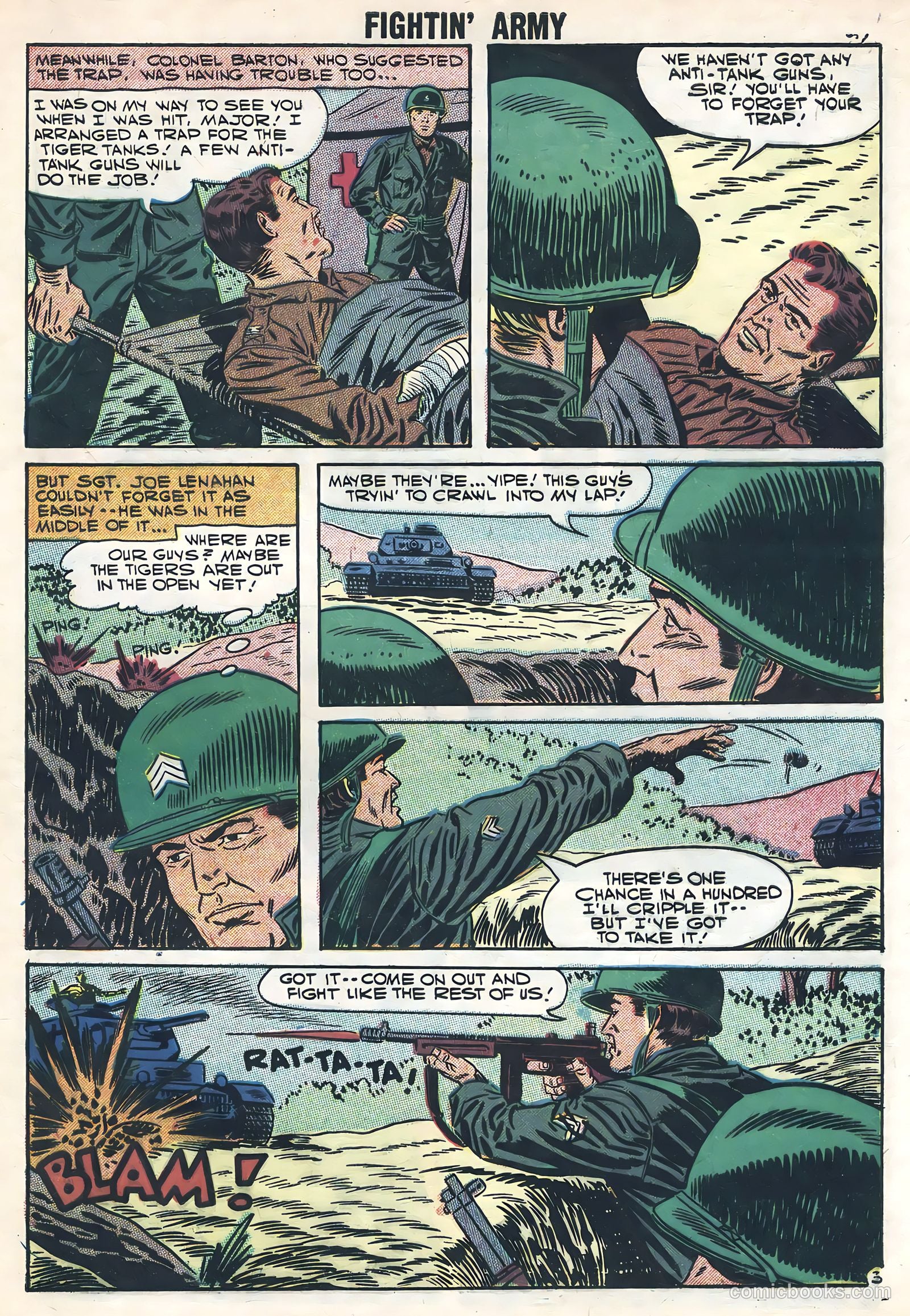 Fightin' Army #23 (1957) — page 29 of 36