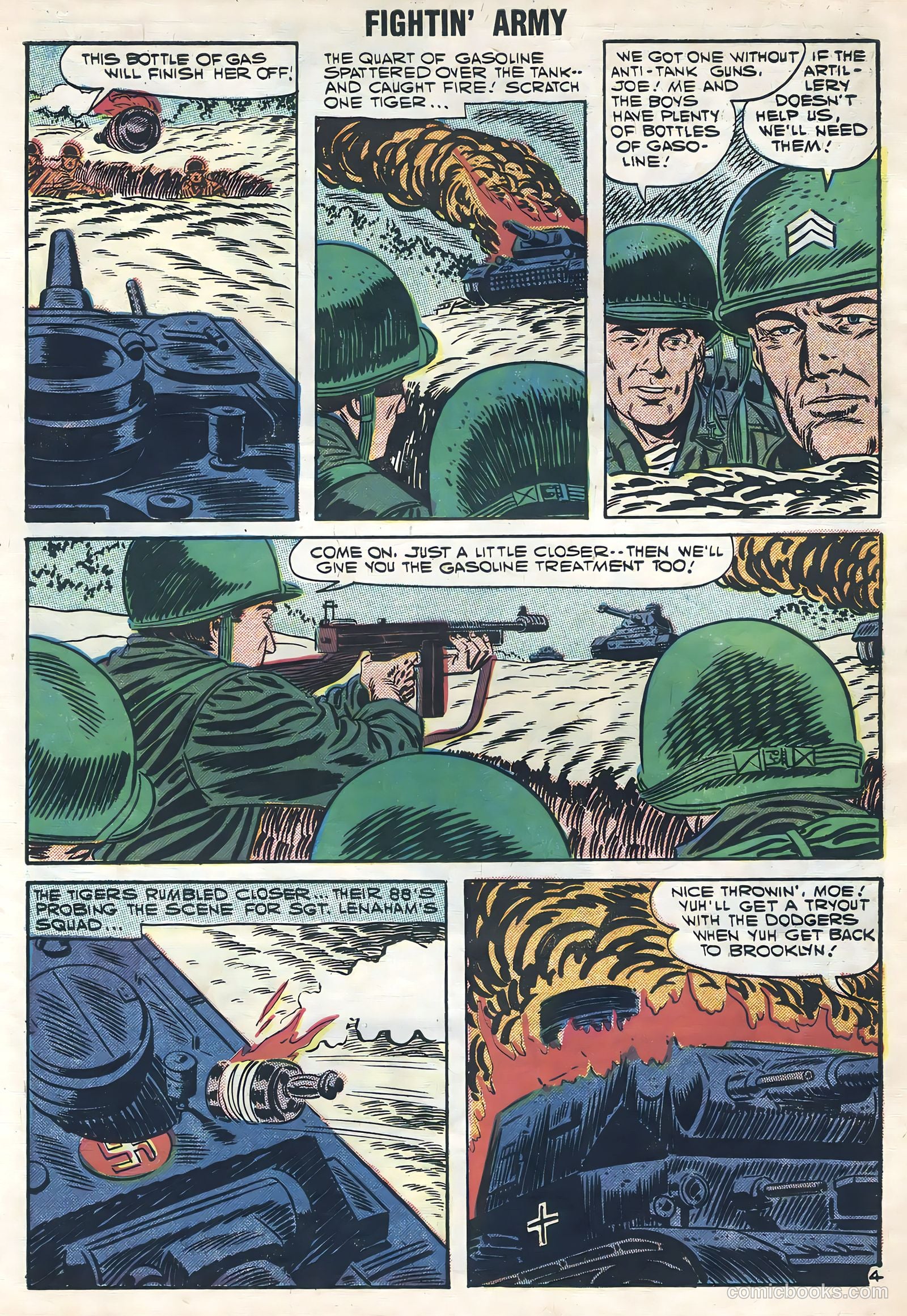 Fightin' Army #23 (1957) — page 30 of 36