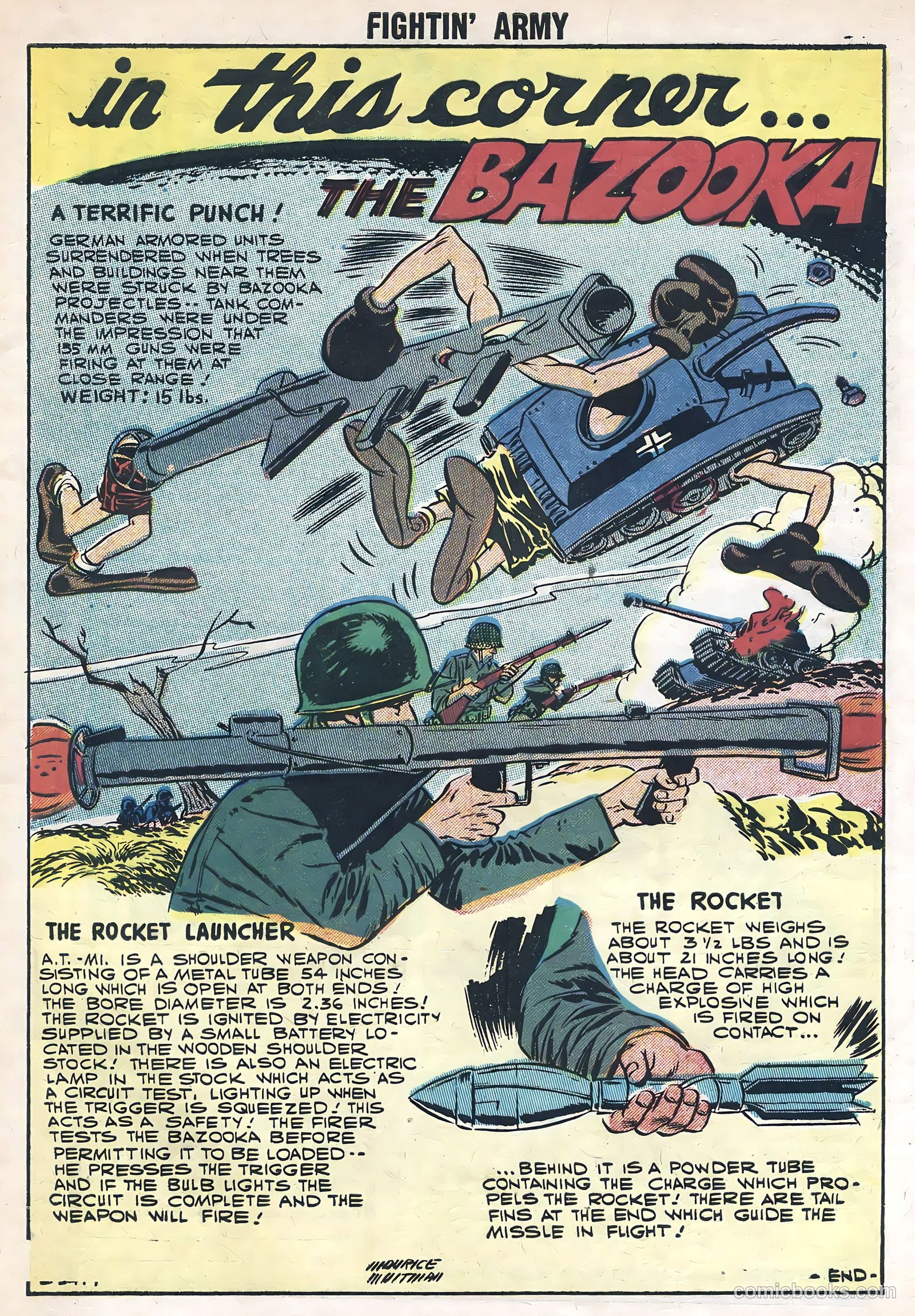 Fightin' Army #23 (1957) — page 33 of 36