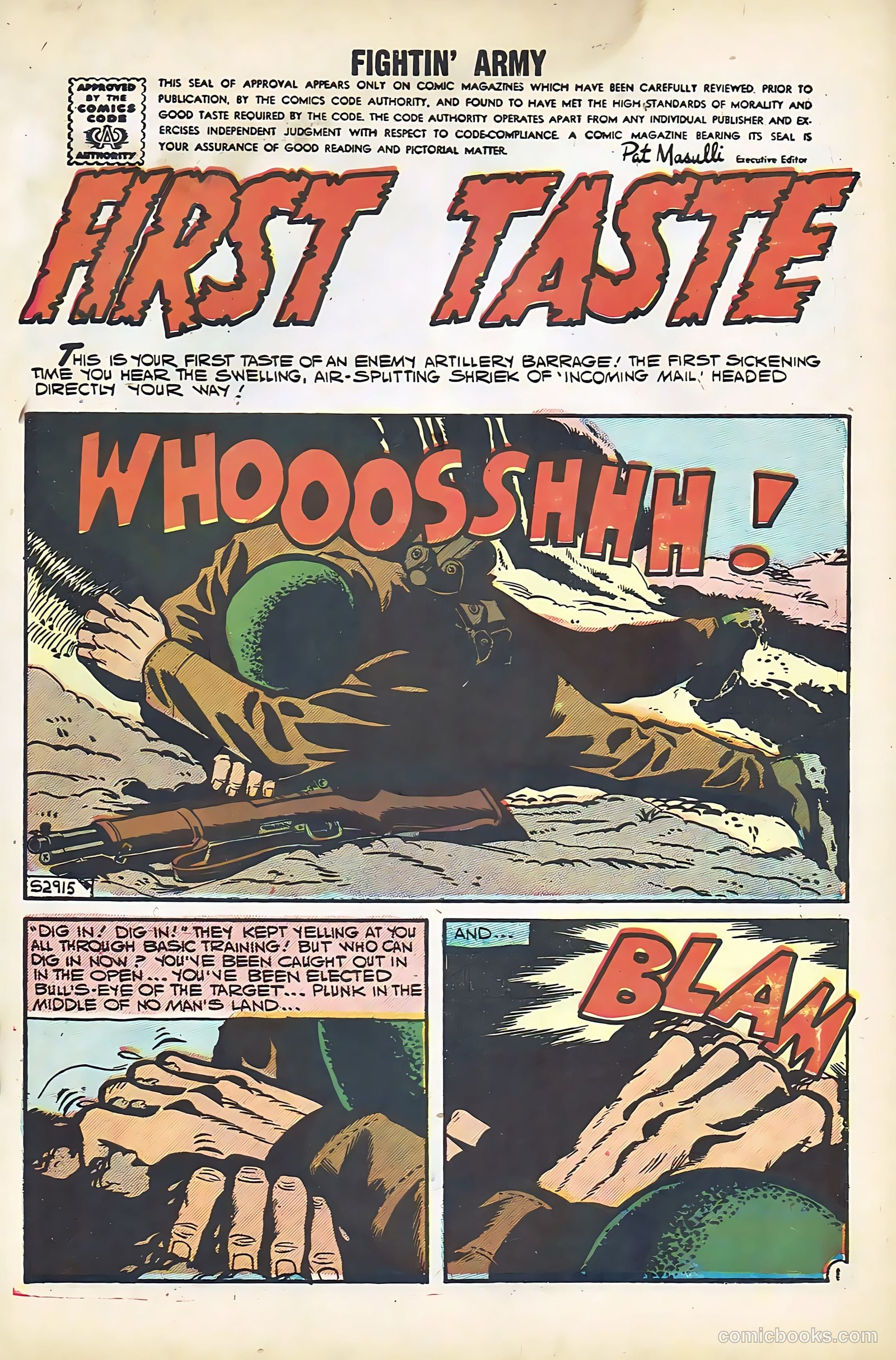 Fightin' Army #24 (1958) — page 3 of 68