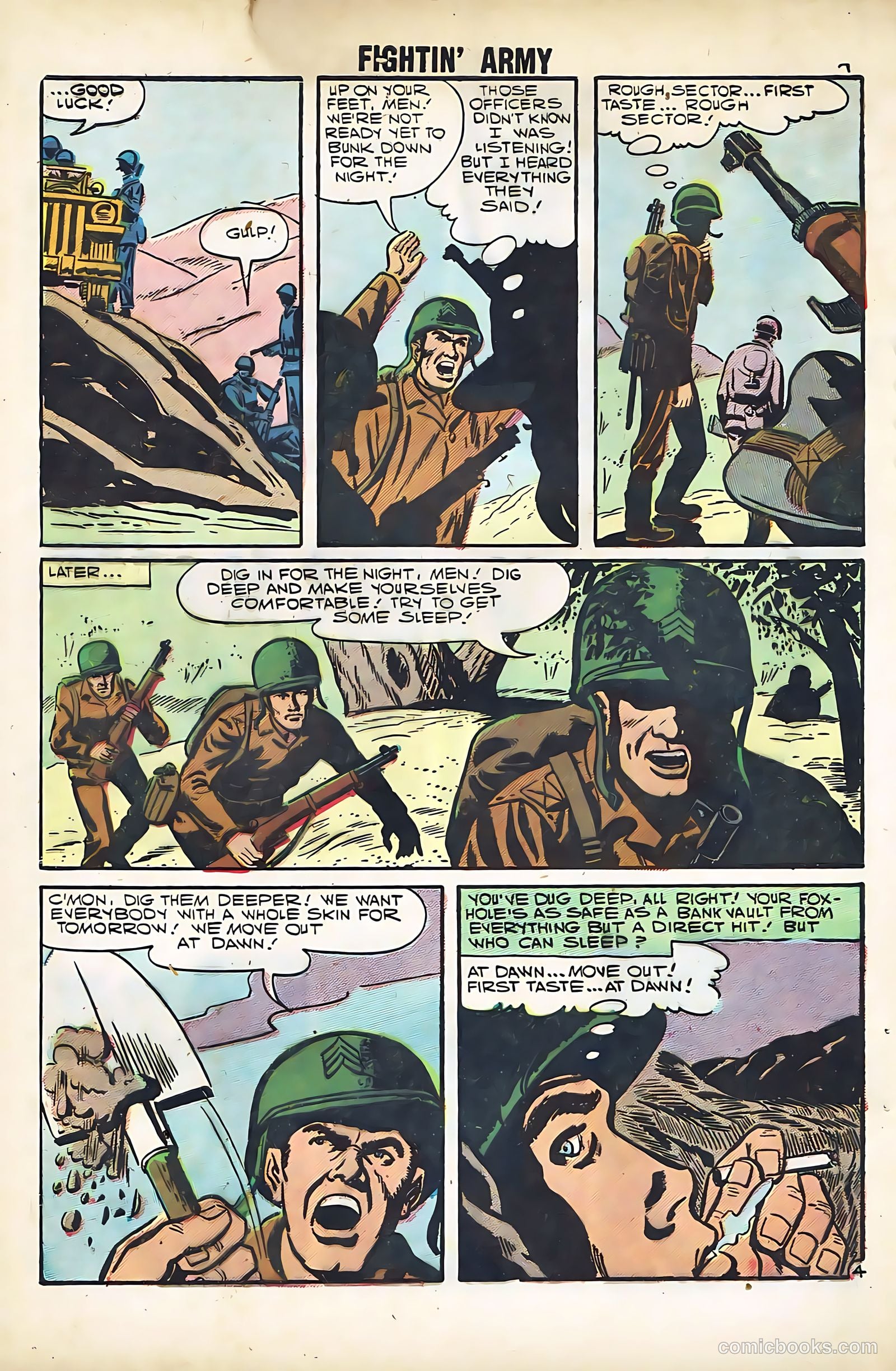Fightin' Army #24 (1958) — page 6 of 68