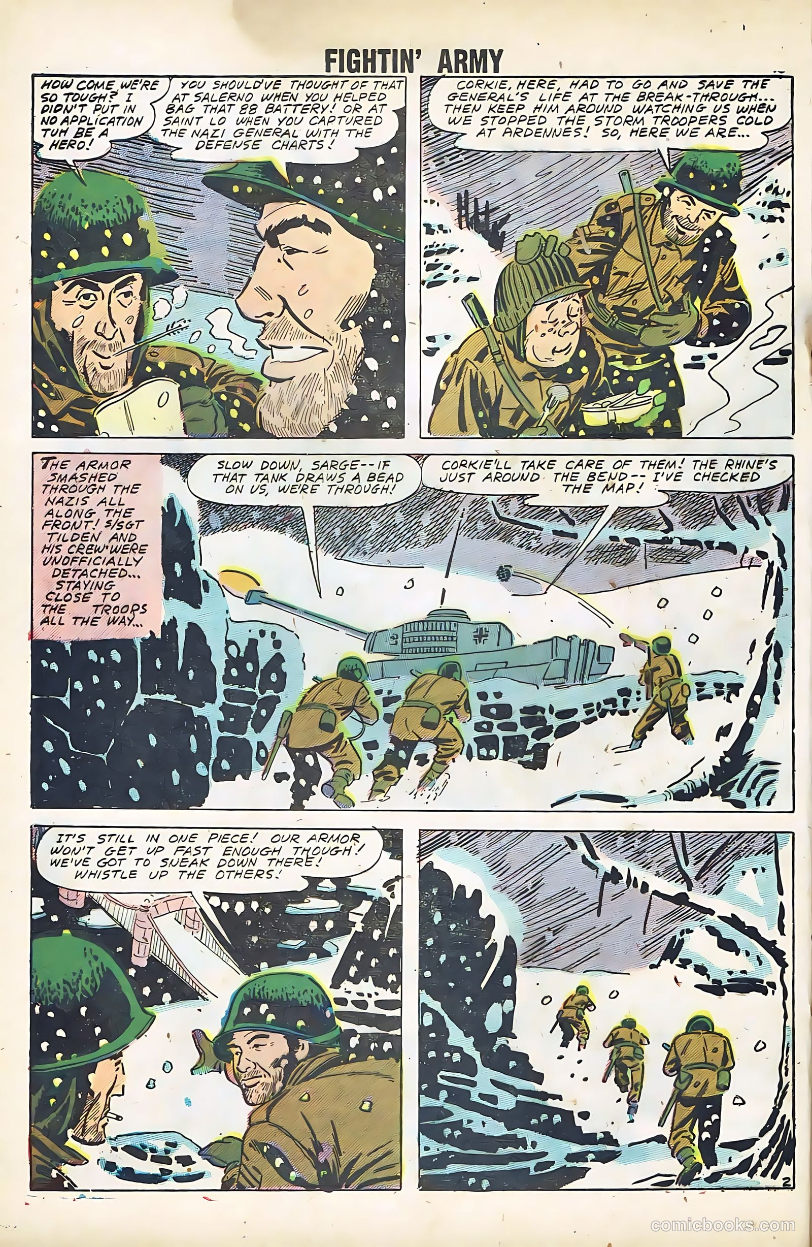 Fightin' Army #24 (1958) — page 12 of 68