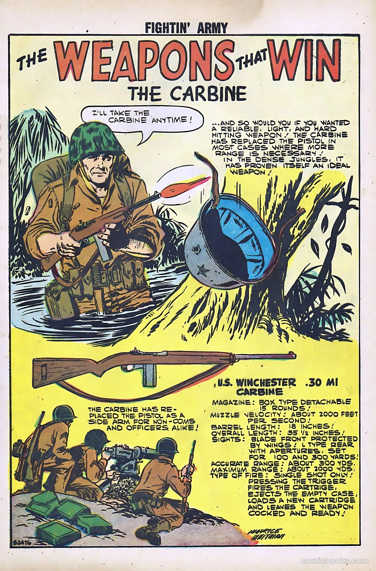 Fightin' Army #24 (1958) — page 17 of 68
