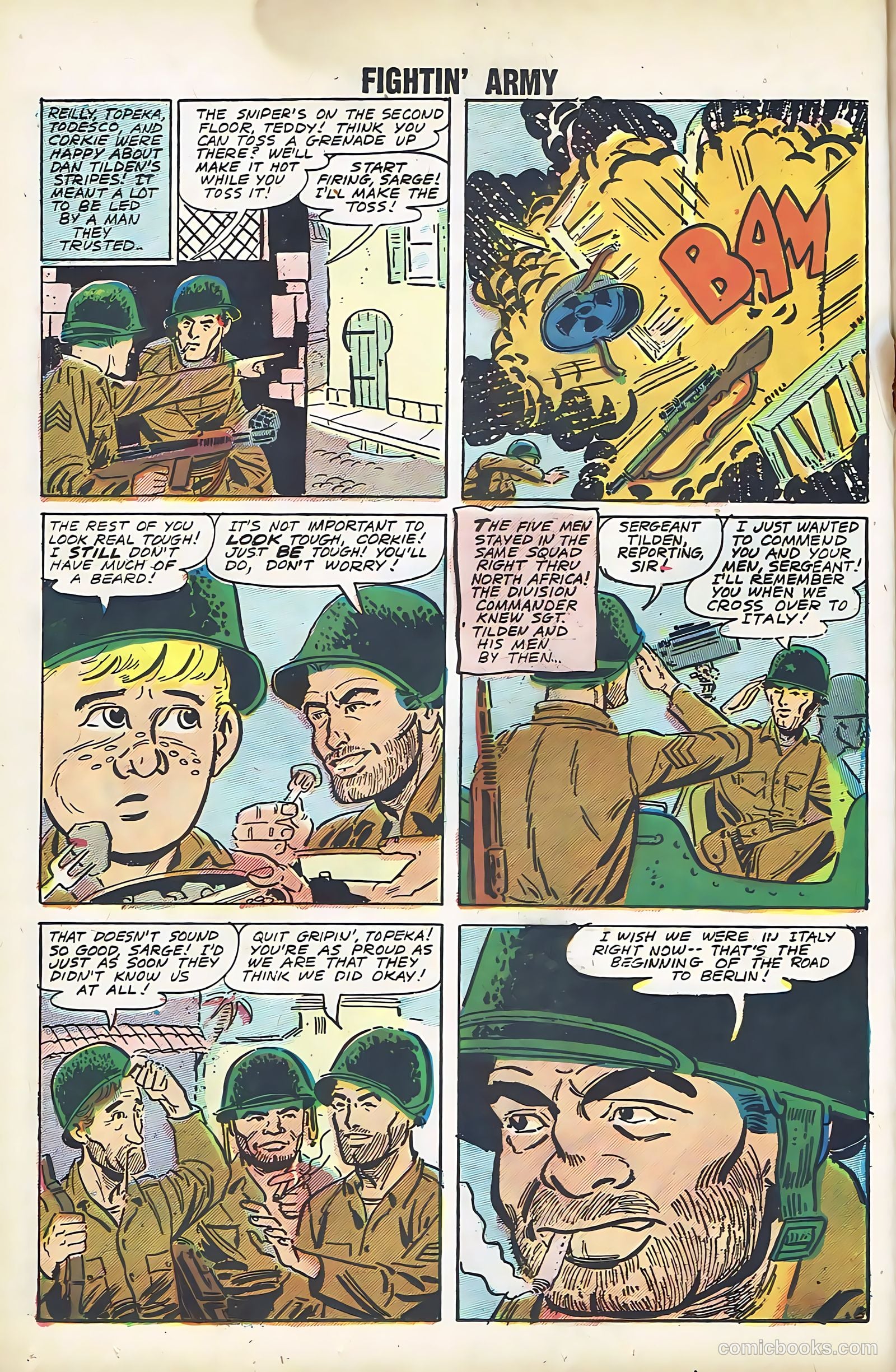Fightin' Army #24 (1958) — page 24 of 68