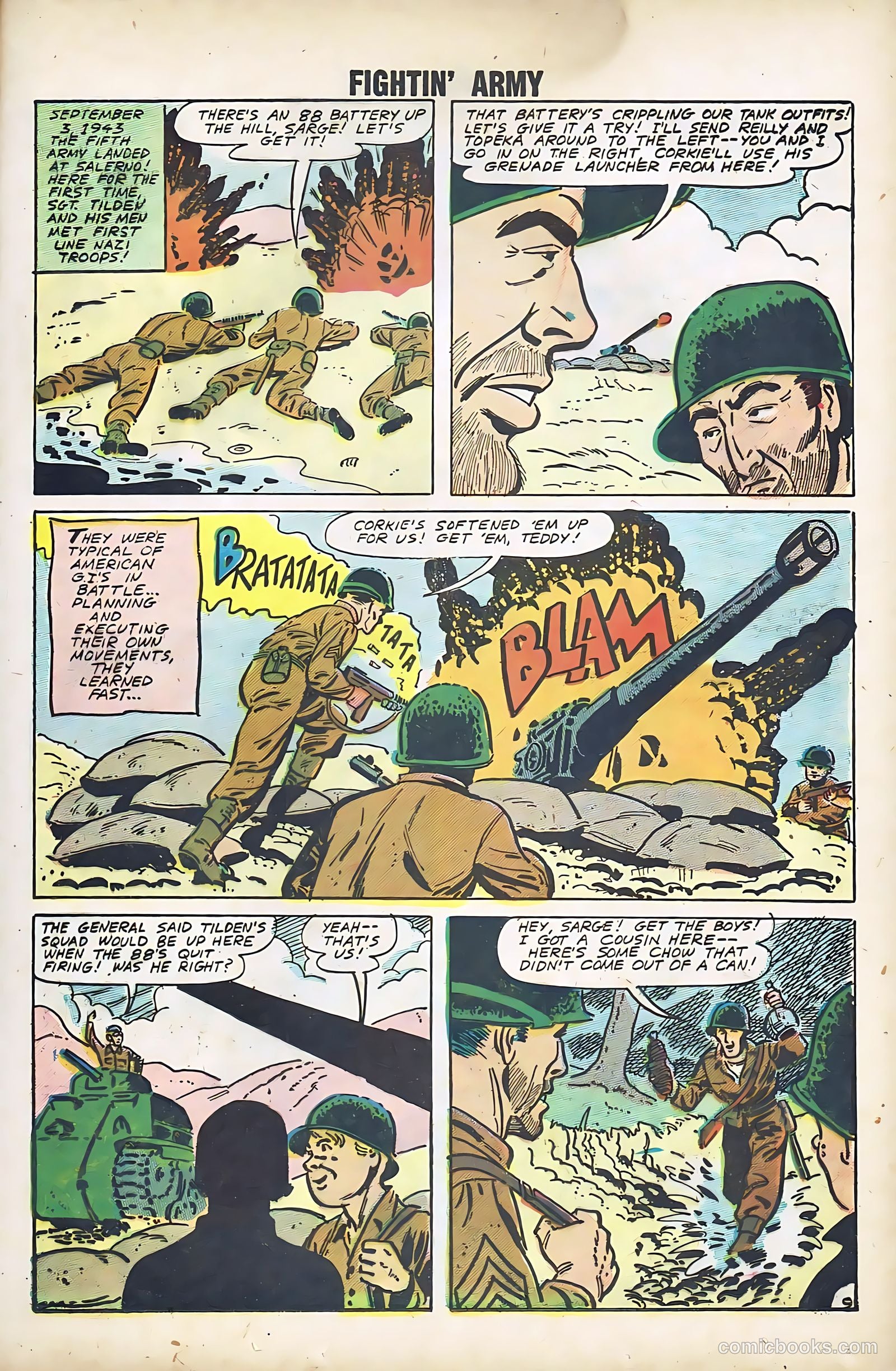 Fightin' Army #24 (1958) — page 25 of 68